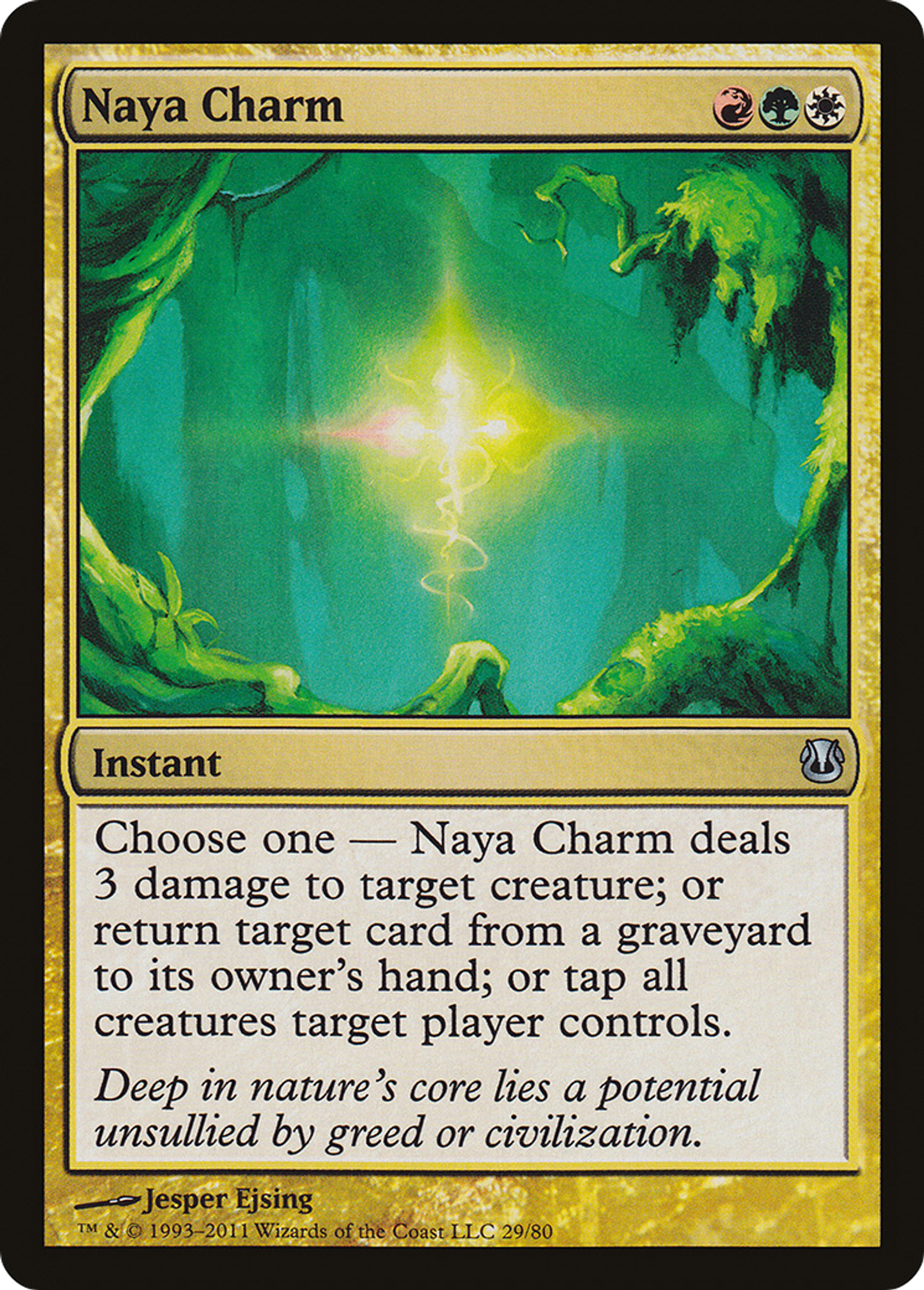 Naya Charm — Duel Decks: Ajani vs. Nicol Bolas — Magic: The Gathering