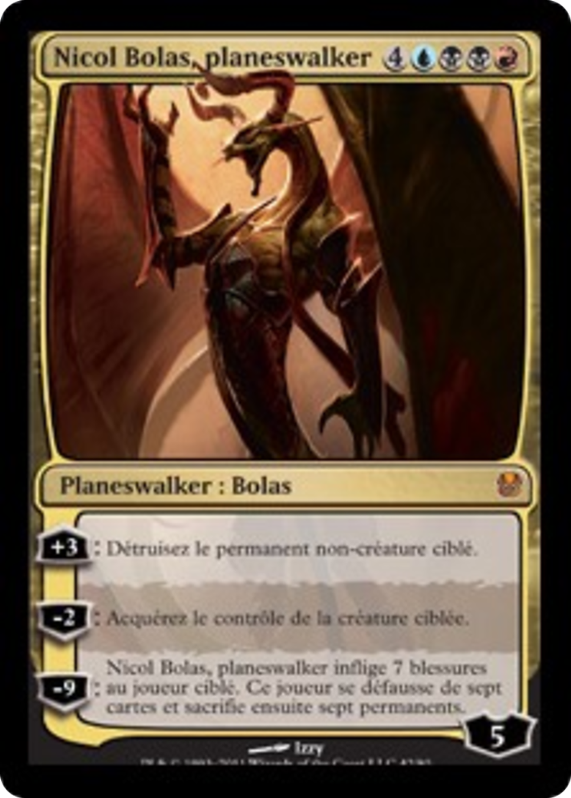 Nicol Bolas, planeswalker — Duel Decks: Ajani vs. Nicol Bolas — Magic: The Gathering