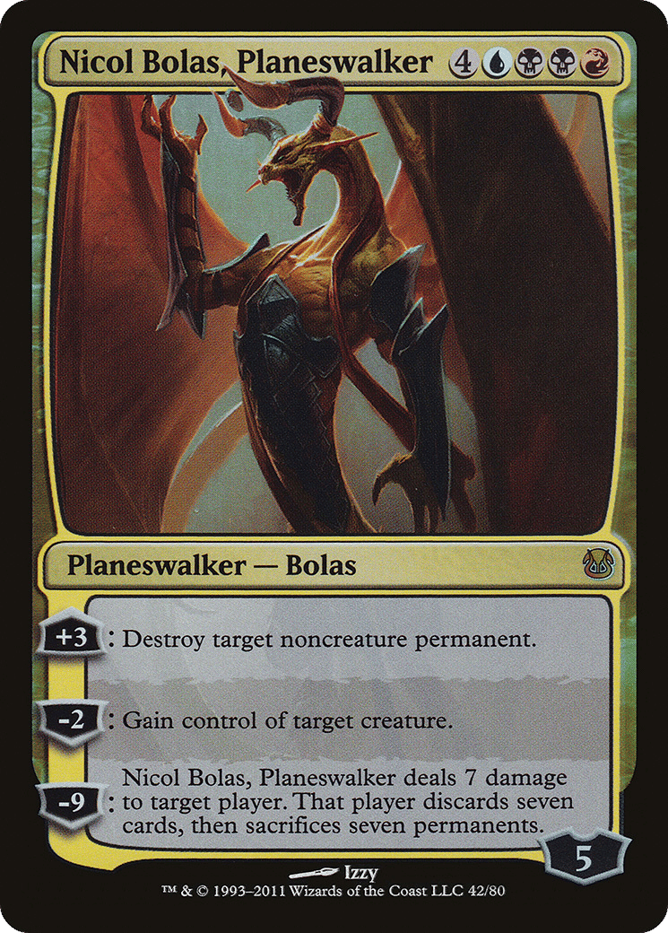 Nicol Bolas, Planeswalker — Duel Decks: Ajani vs. Nicol Bolas — Magic: The Gathering