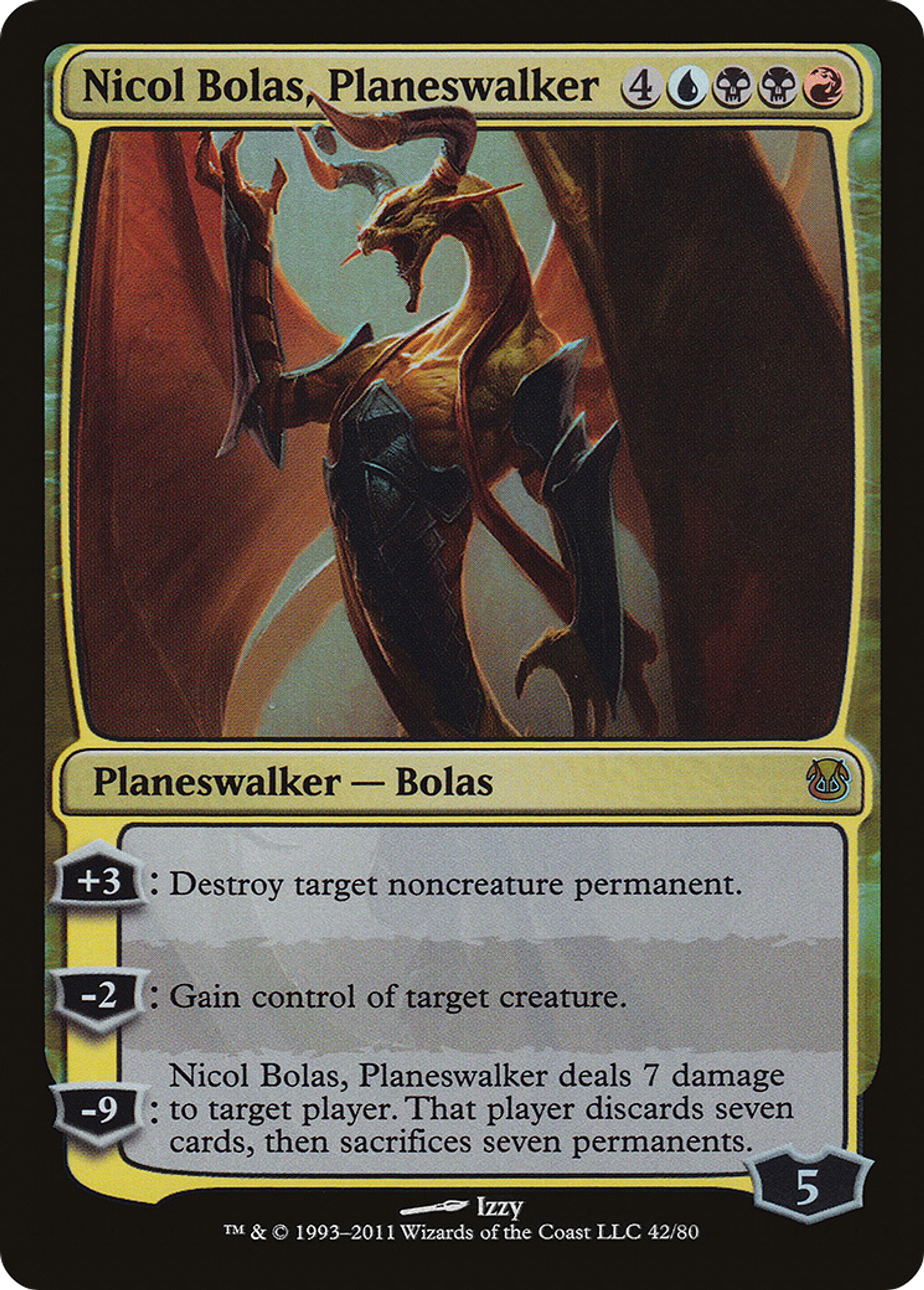 Nicol Bolas, Planeswalker — Duel Decks: Ajani vs. Nicol Bolas — Magic: The Gathering
