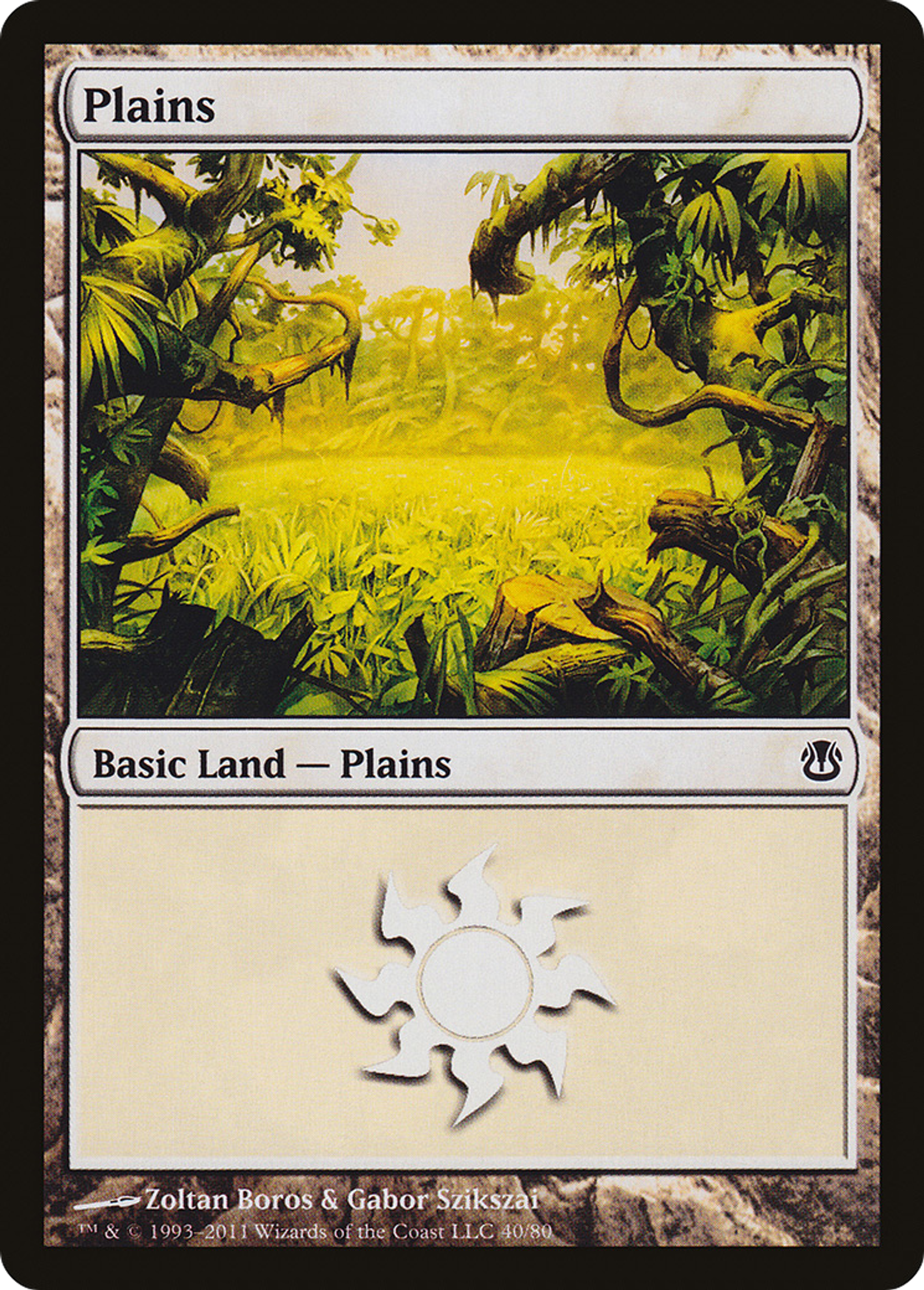 Plains — Duel Decks: Ajani vs. Nicol Bolas — Magic: The Gathering