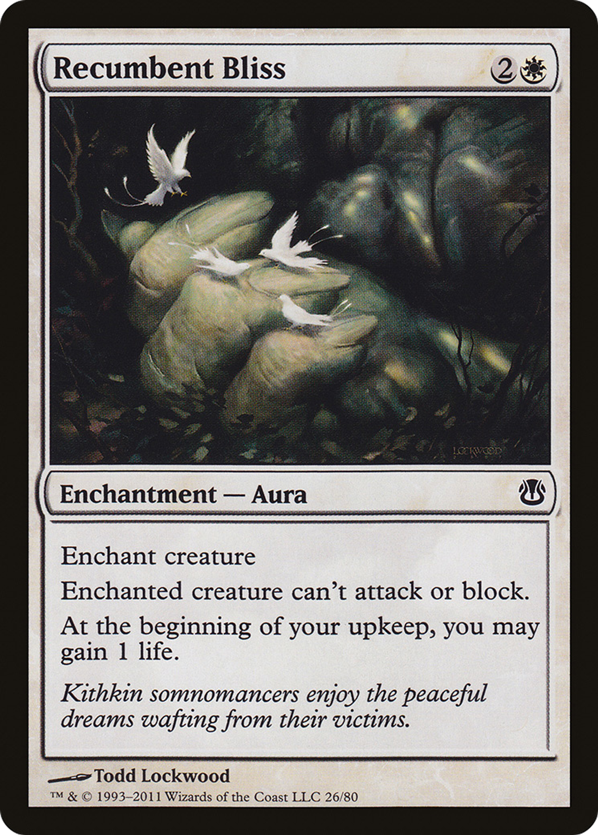 Recumbent Bliss — Duel Decks: Ajani vs. Nicol Bolas — Magic: The Gathering