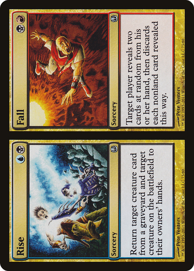 Rise // Fall — Duel Decks: Ajani vs. Nicol Bolas — Magic: The Gathering
