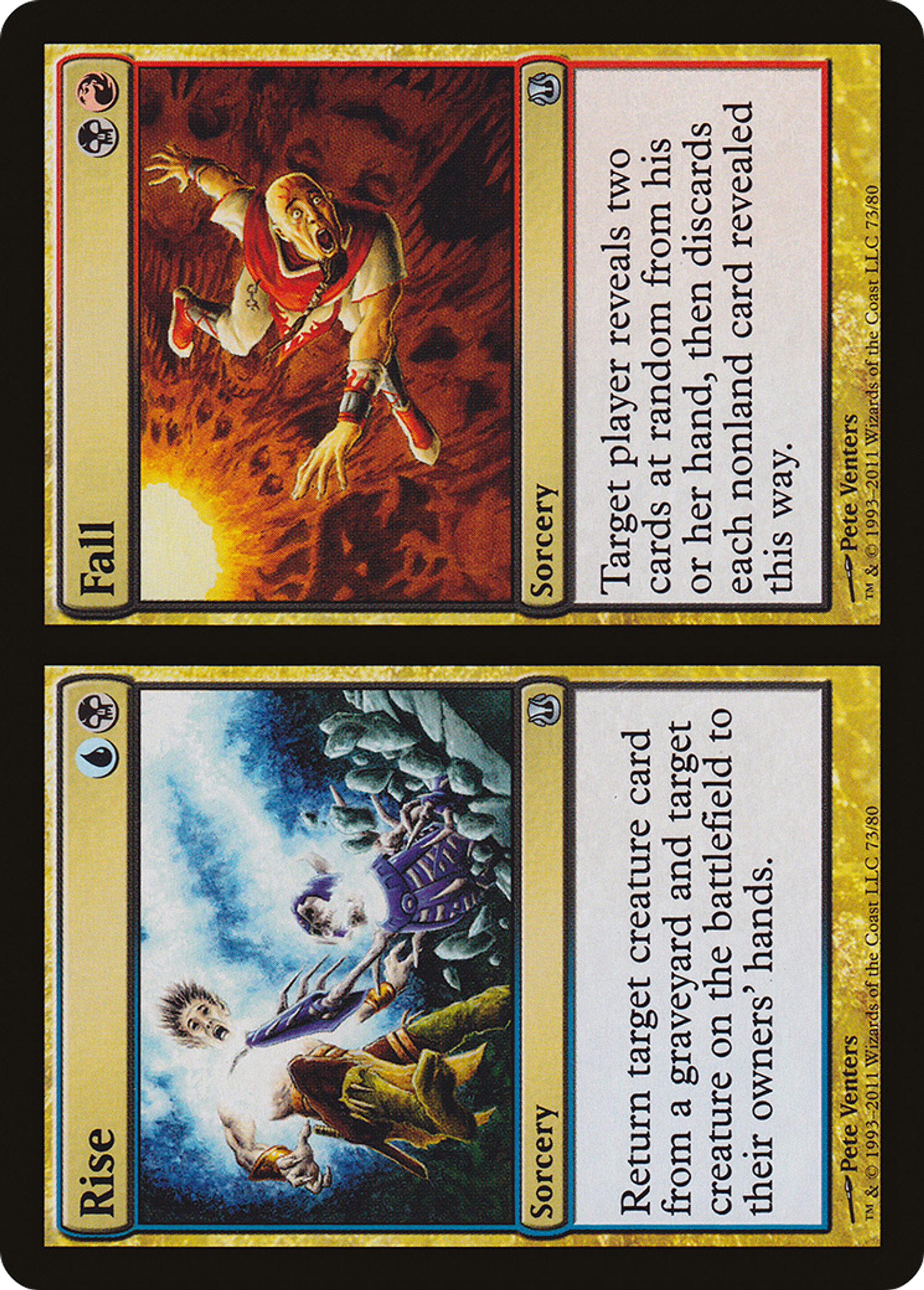 Rise // Fall — Duel Decks: Ajani vs. Nicol Bolas — Magic: The Gathering