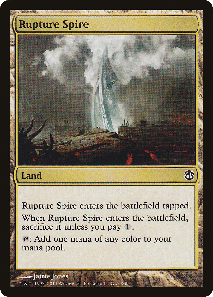 Rupture Spire — Duel Decks: Ajani vs. Nicol Bolas — Magic: The Gathering