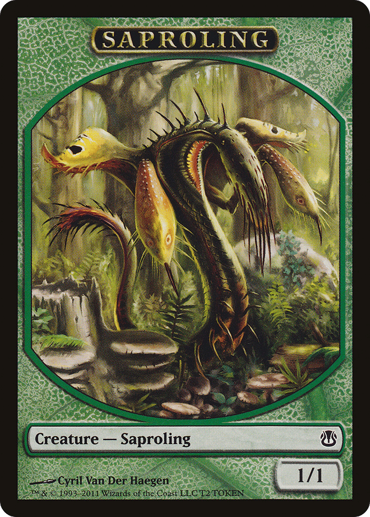 Saproling — Duel Decks: Ajani vs. Nicol Bolas — Magic: The Gathering