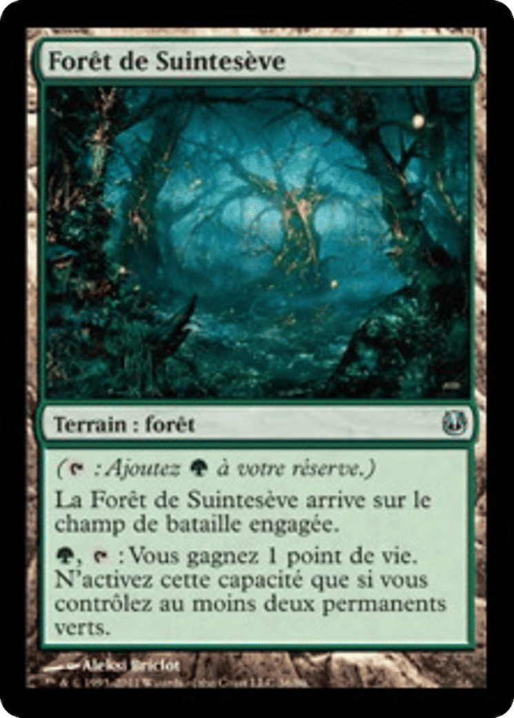 Forêt de Suintesève — Duel Decks: Ajani vs. Nicol Bolas — Magic: The Gathering