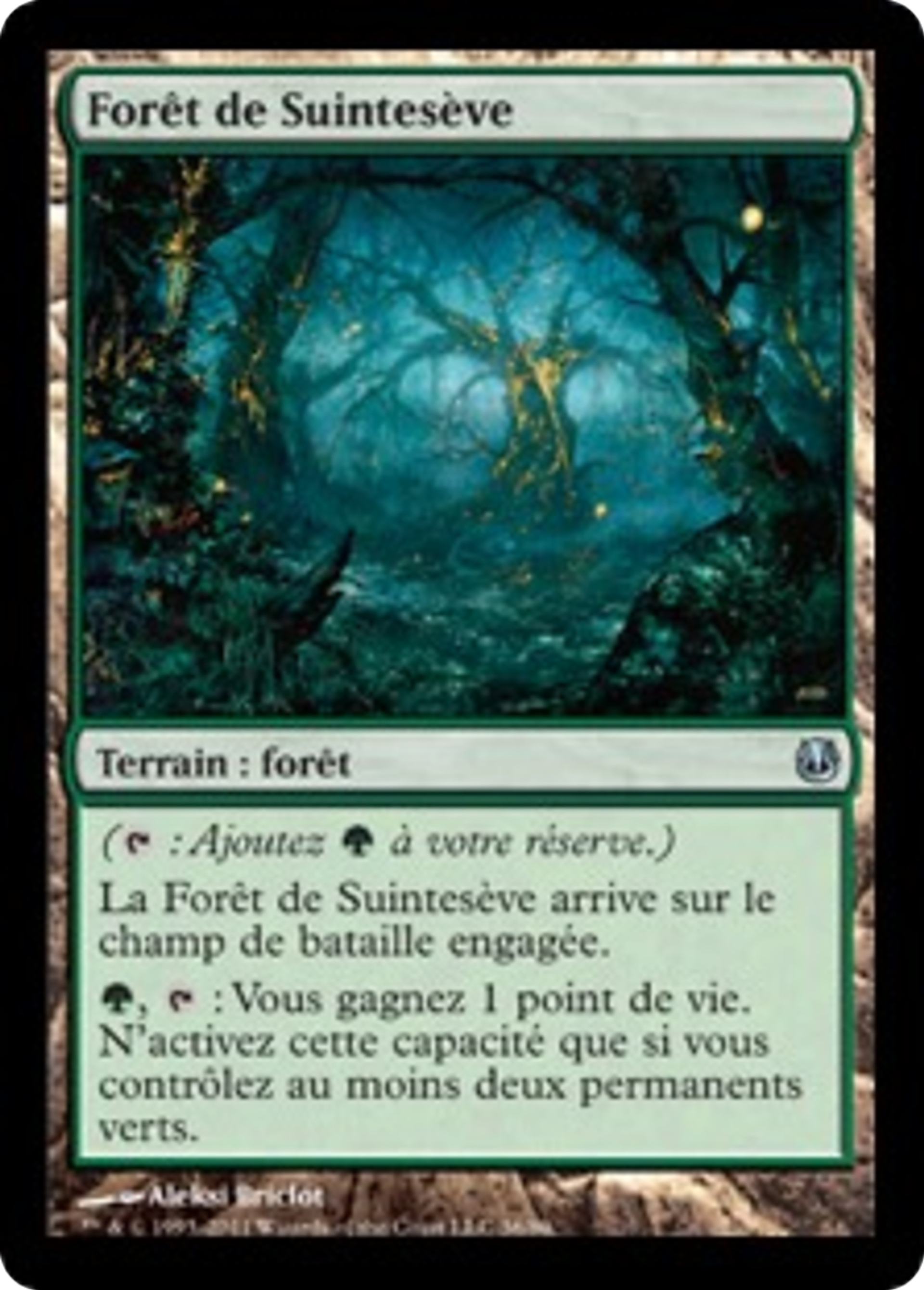 Forêt de Suintesève — Duel Decks: Ajani vs. Nicol Bolas — Magic: The Gathering