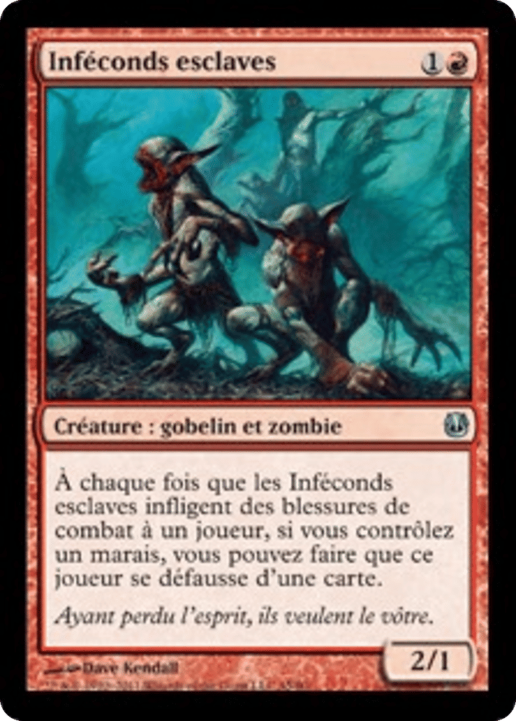 Inféconds esclaves — Duel Decks: Ajani vs. Nicol Bolas — Magic: The Gathering