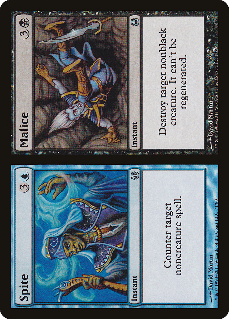 Spite // Malice — Duel Decks: Ajani vs. Nicol Bolas — Magic: The Gathering