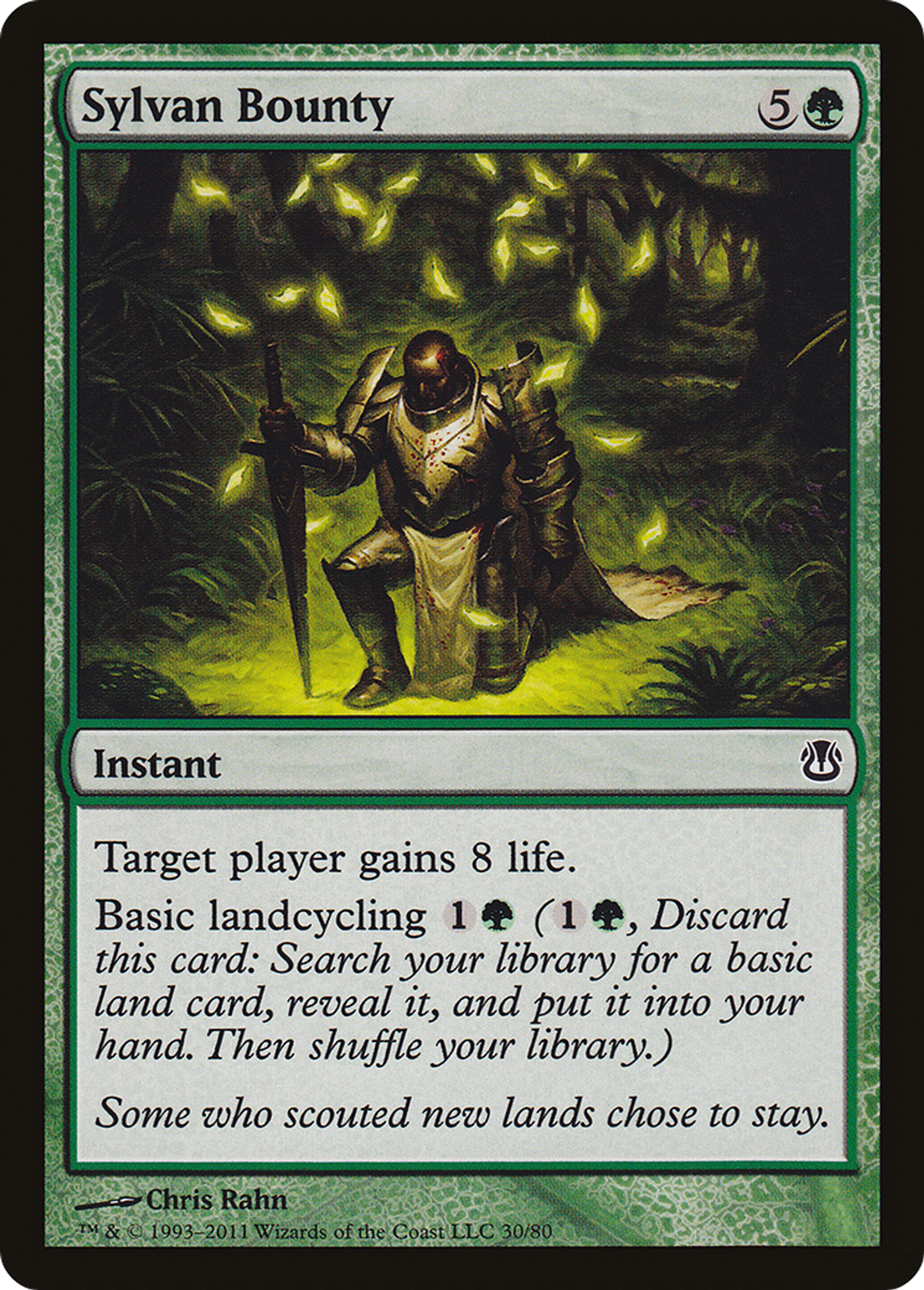 Sylvan Bounty — Duel Decks: Ajani vs. Nicol Bolas — Magic: The Gathering