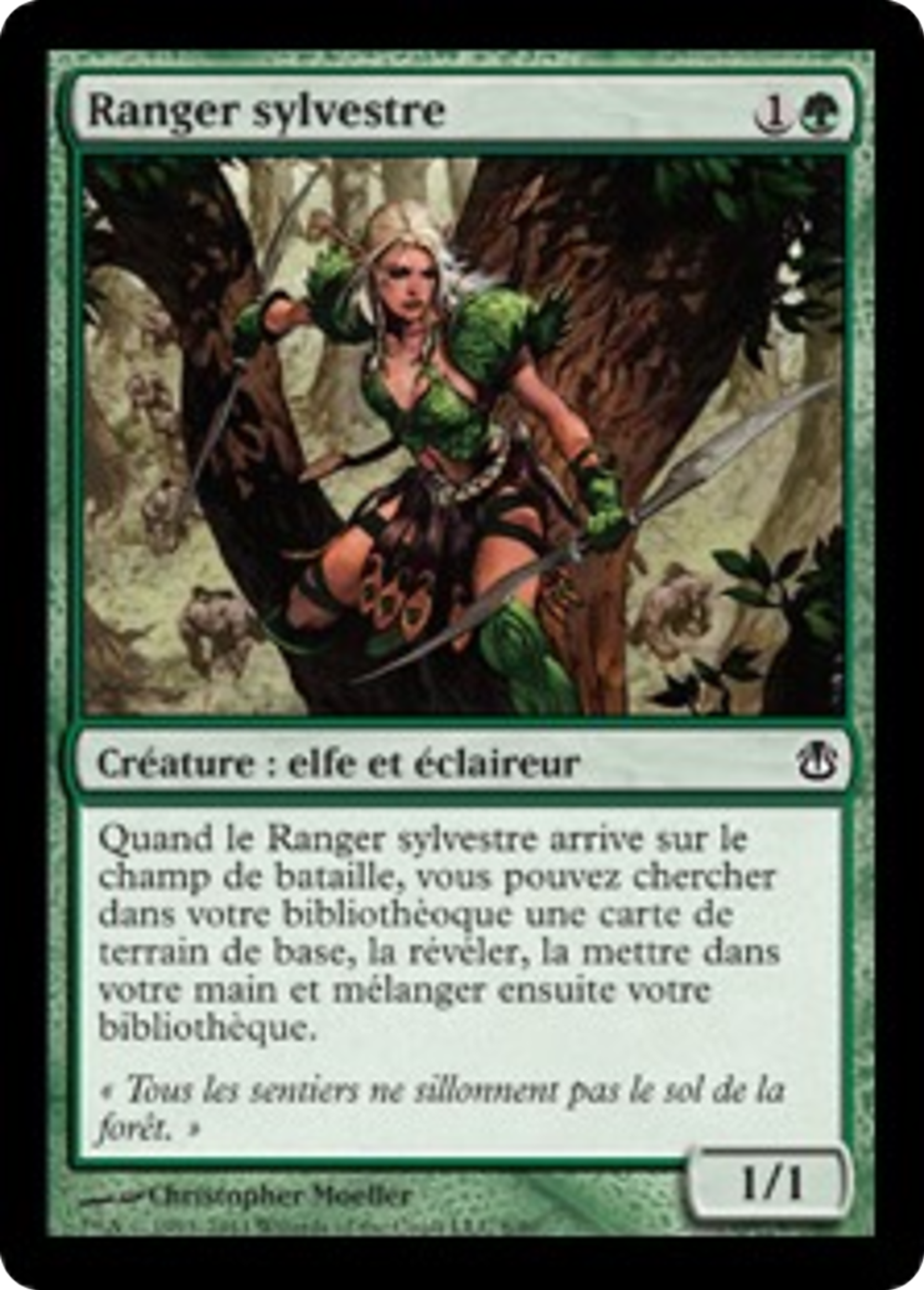 Ranger sylvestre — Duel Decks: Ajani vs. Nicol Bolas — Magic: The Gathering