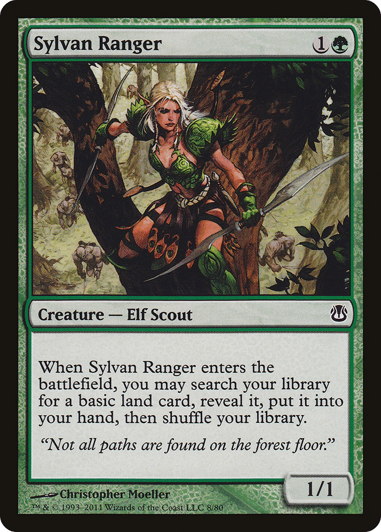 Sylvan Ranger — Duel Decks: Ajani vs. Nicol Bolas — Magic: The Gathering