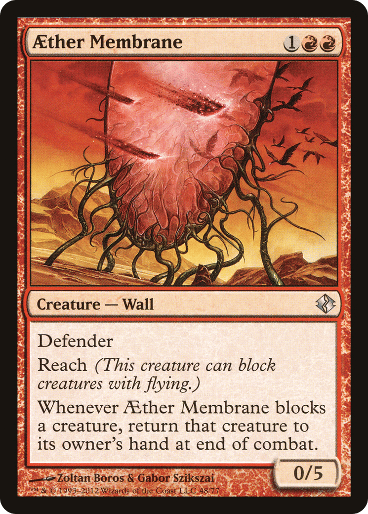 Aether Membrane — Duel Decks: Venser vs. Koth — Magic: The Gathering