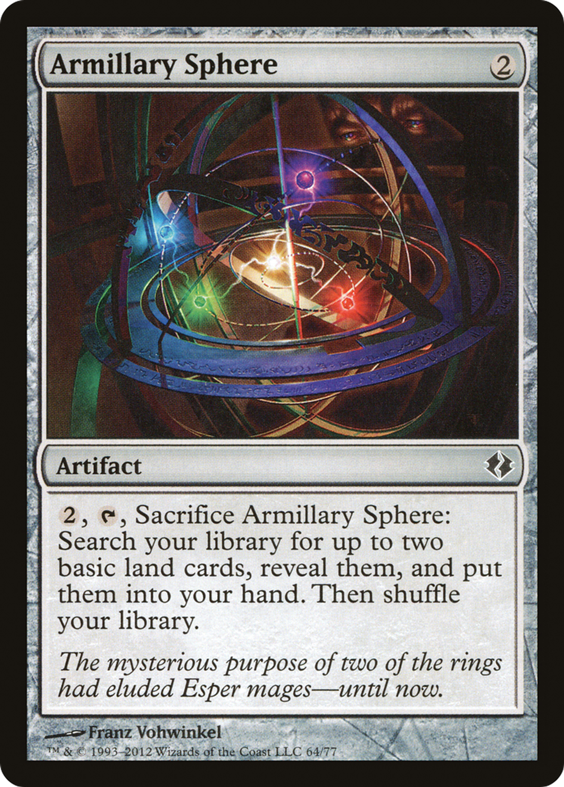 Armillary Sphere — Duel Decks: Venser vs. Koth — Magic: The Gathering