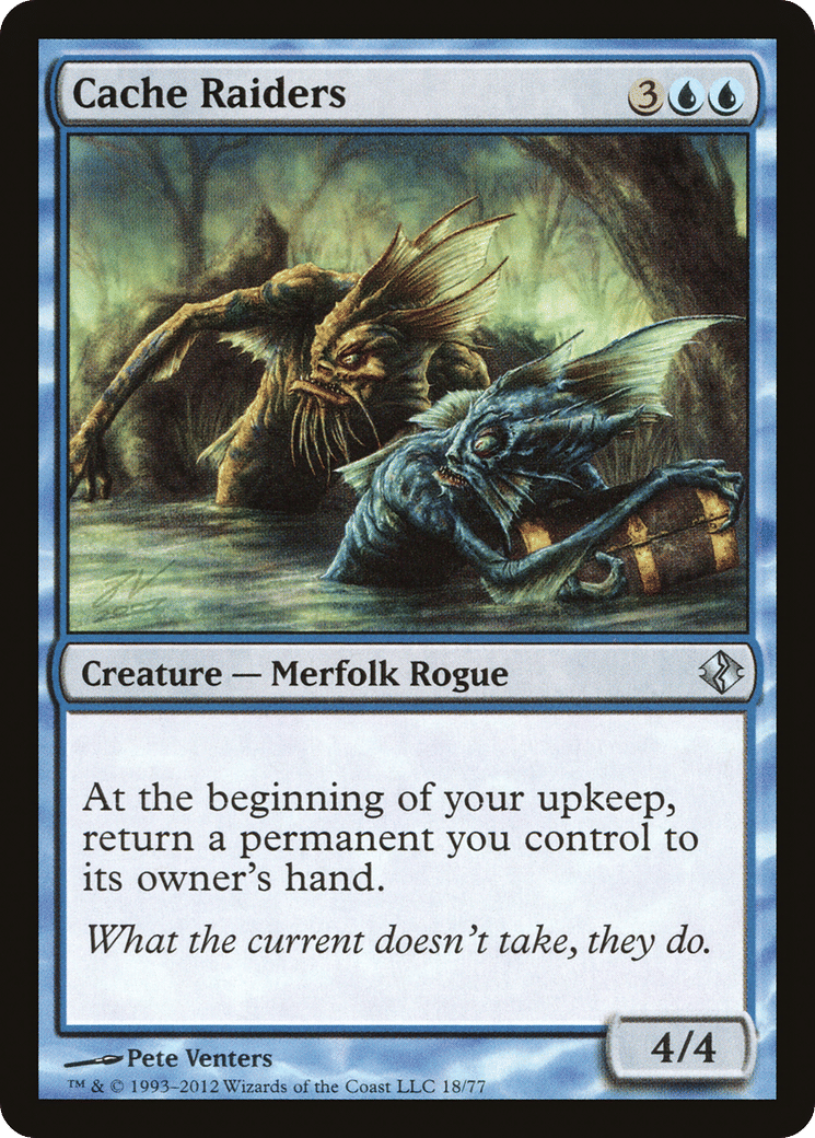 Cache Raiders — Duel Decks: Venser vs. Koth — Magic: The Gathering