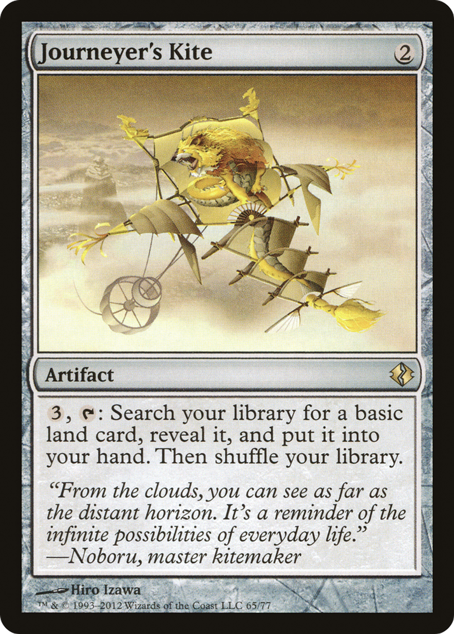 Journeyer's Kite — Duel Decks: Venser vs. Koth — Magic: The Gathering