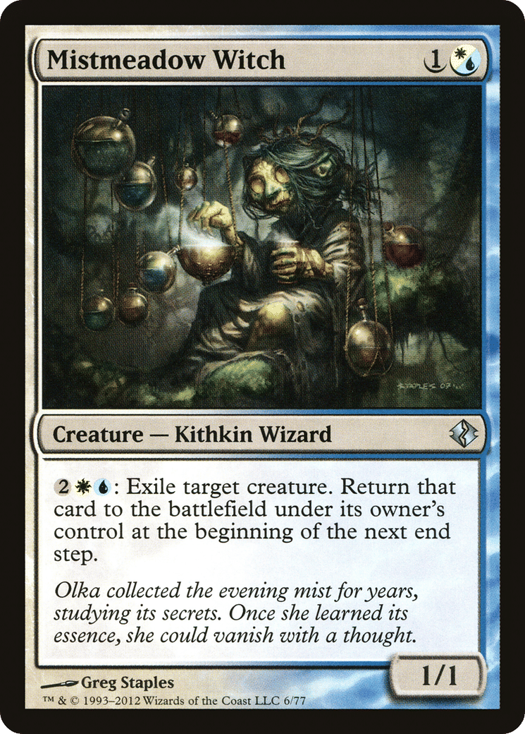 Mistmeadow Witch — Duel Decks: Venser vs. Koth — Magic: The Gathering