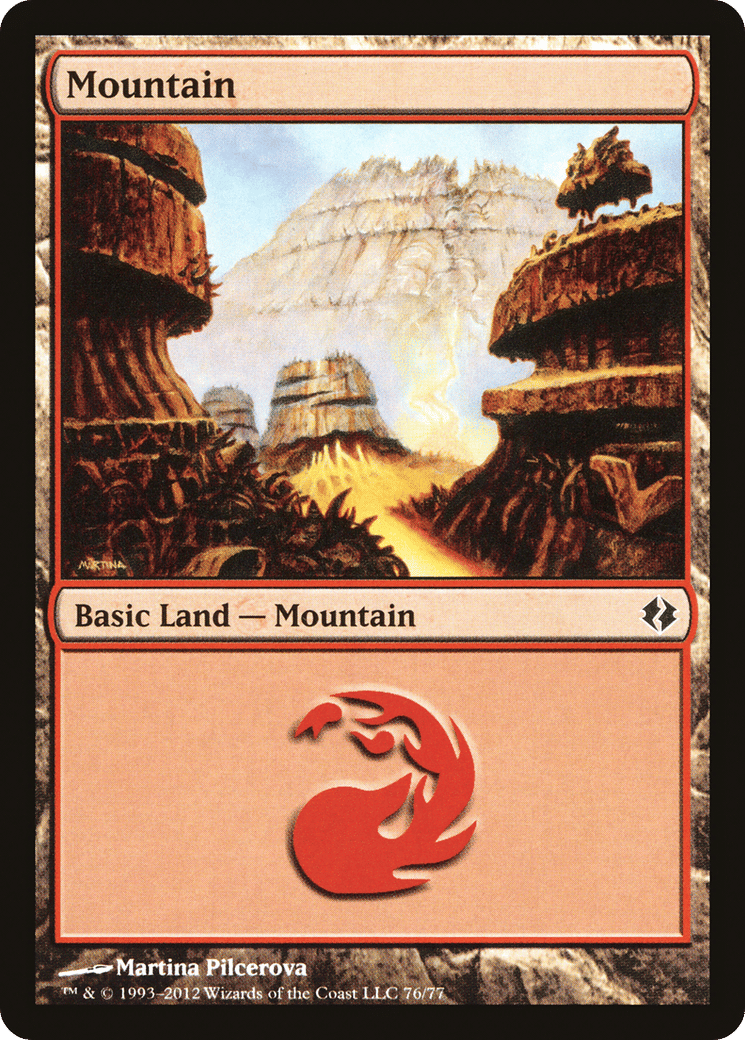 Montagne — Duel Decks: Venser vs. Koth — Magic: The Gathering