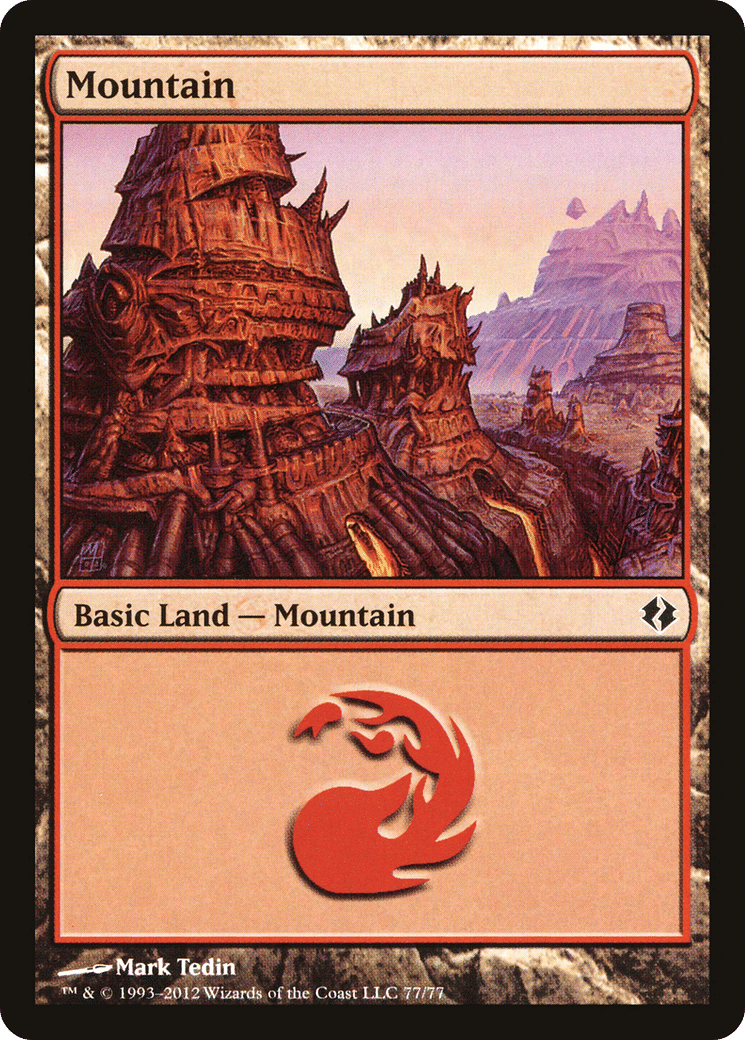 Montagne — Duel Decks: Venser vs. Koth — Magic: The Gathering