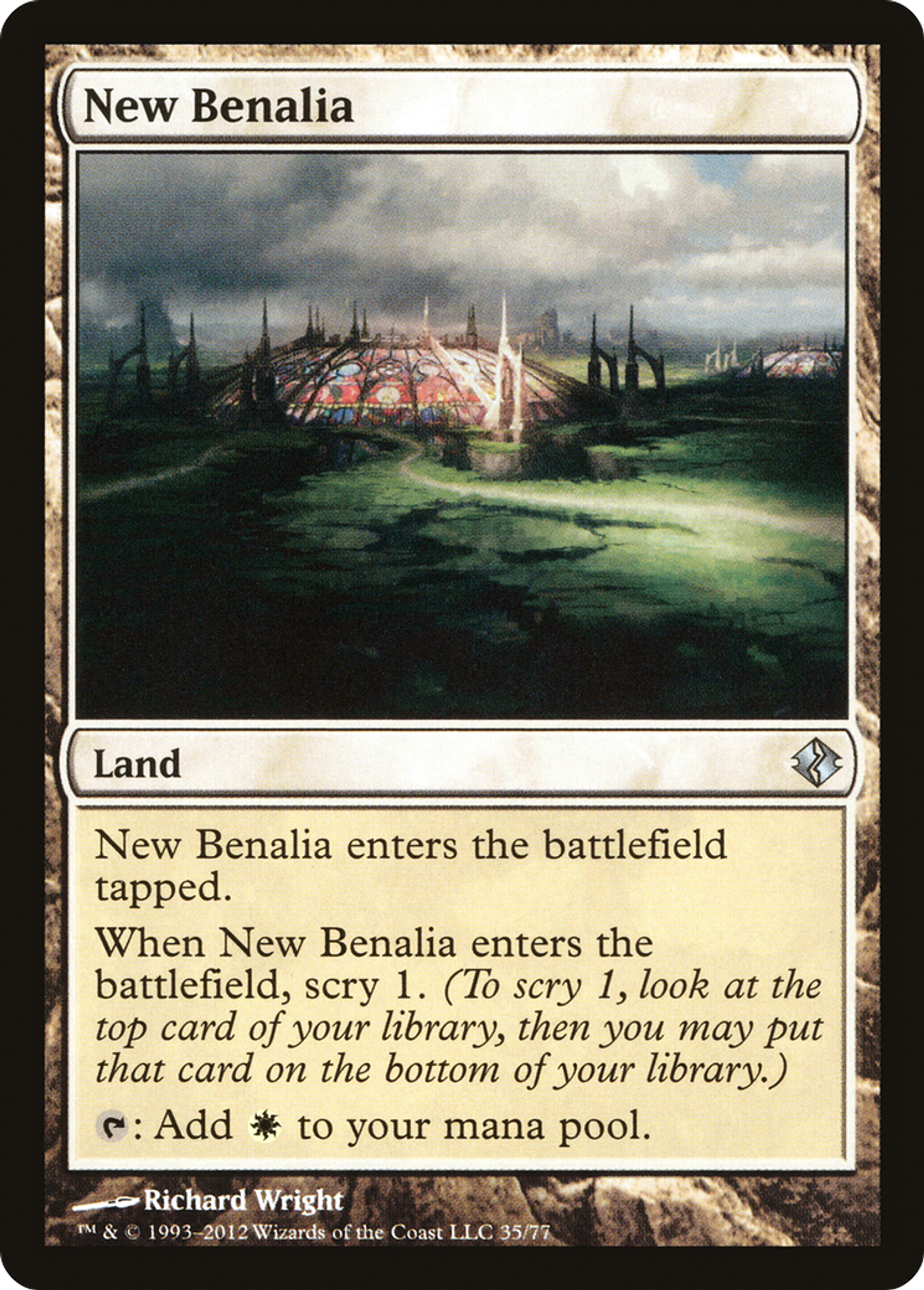 New Benalia — Duel Decks: Venser vs. Koth — Magic: The Gathering