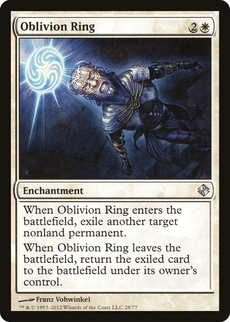 Oblivion Ring — Duel Decks: Venser vs. Koth — Magic: The Gathering