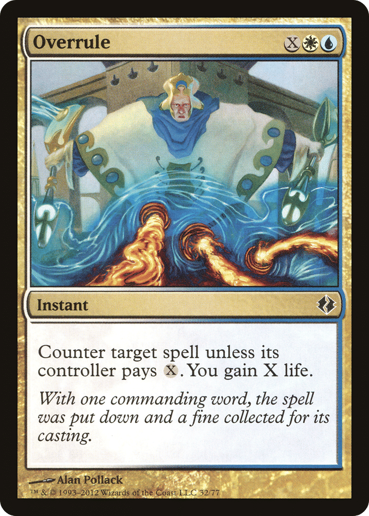 Overrule — Duel Decks: Venser vs. Koth — Magic: The Gathering