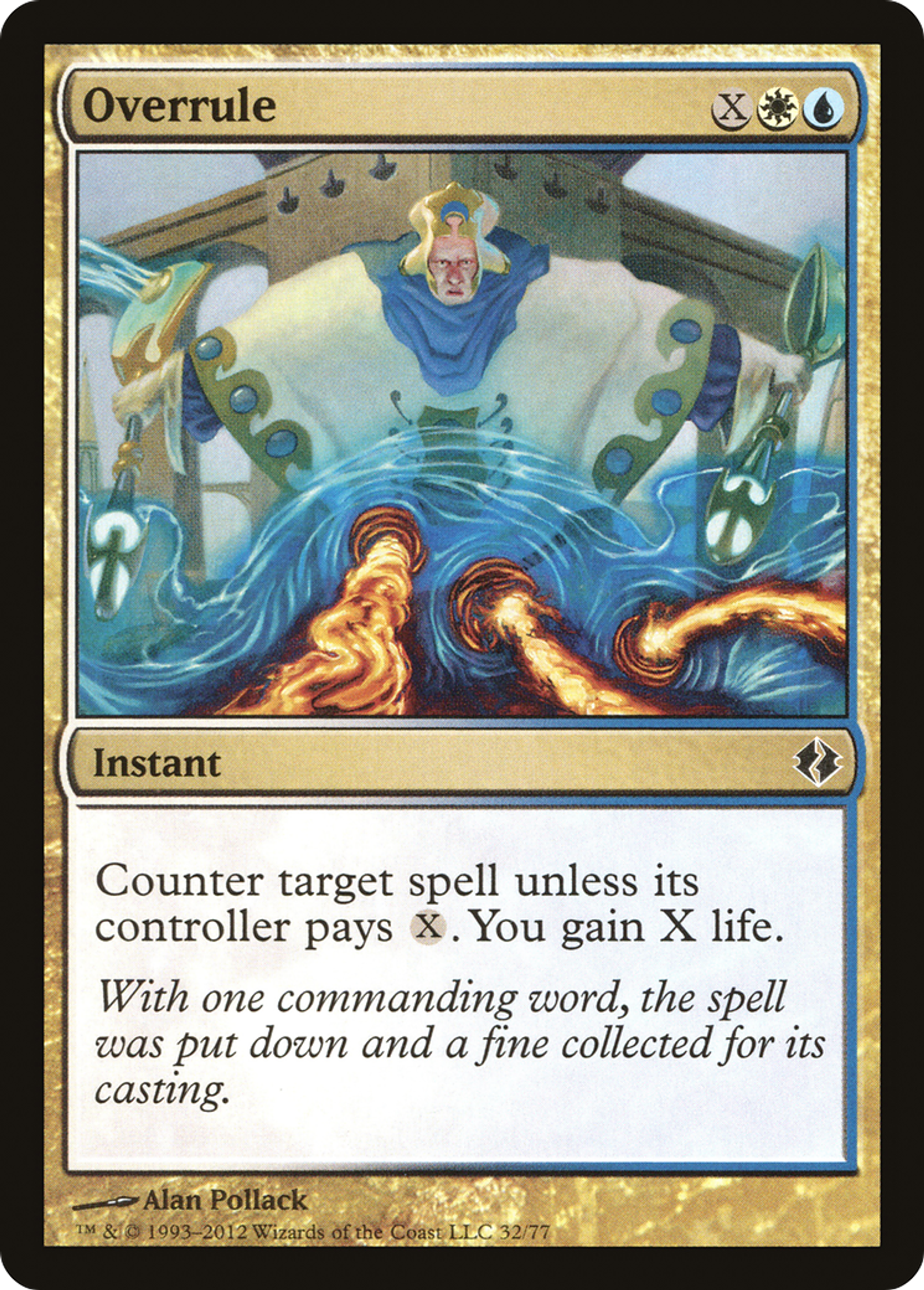 Overrule — Duel Decks: Venser vs. Koth — Magic: The Gathering