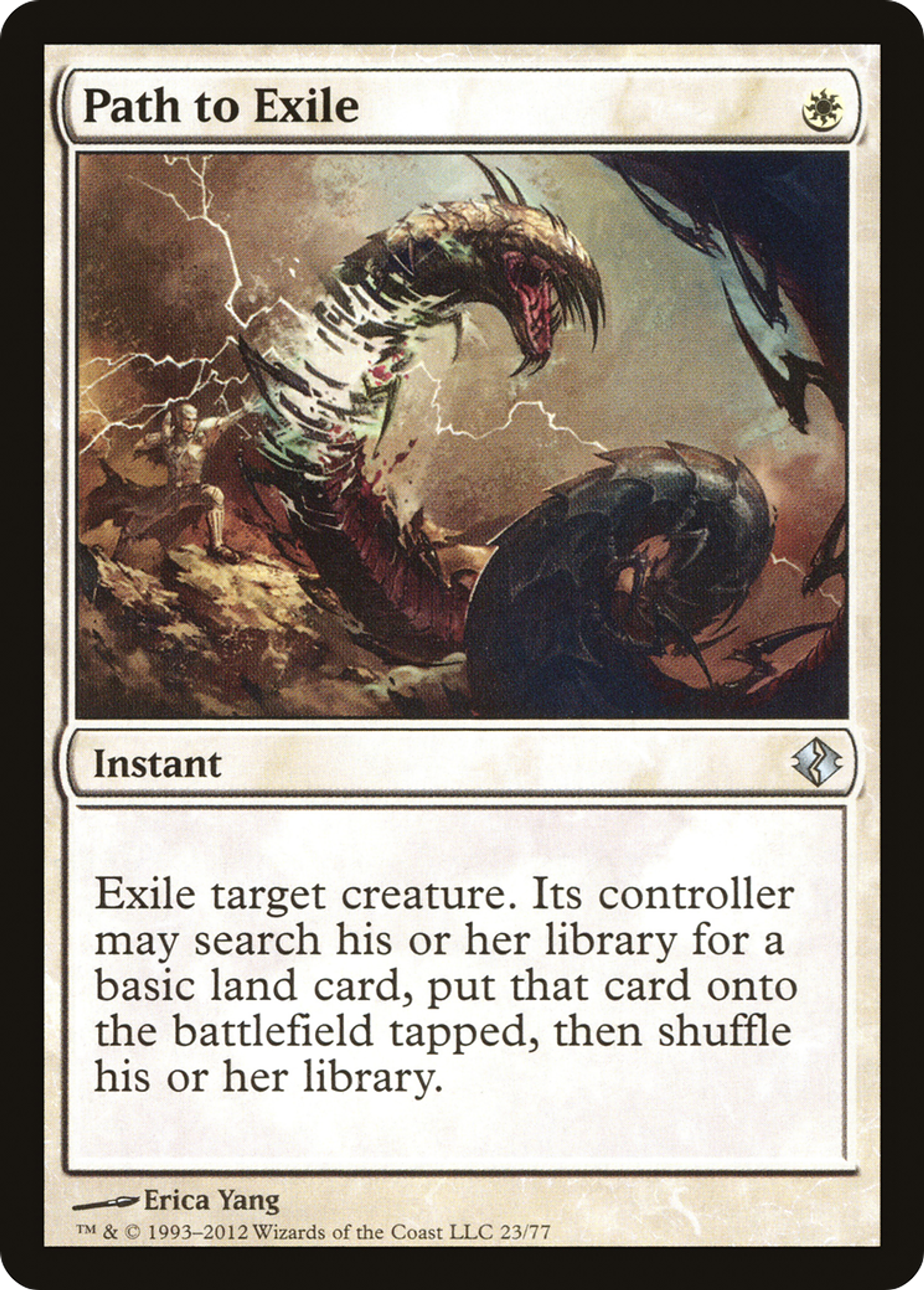 Path to Exile — Duel Decks: Venser vs. Koth — Magic: The Gathering