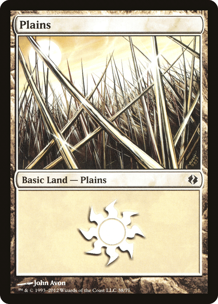 Plains — Duel Decks: Venser vs. Koth — Magic: The Gathering