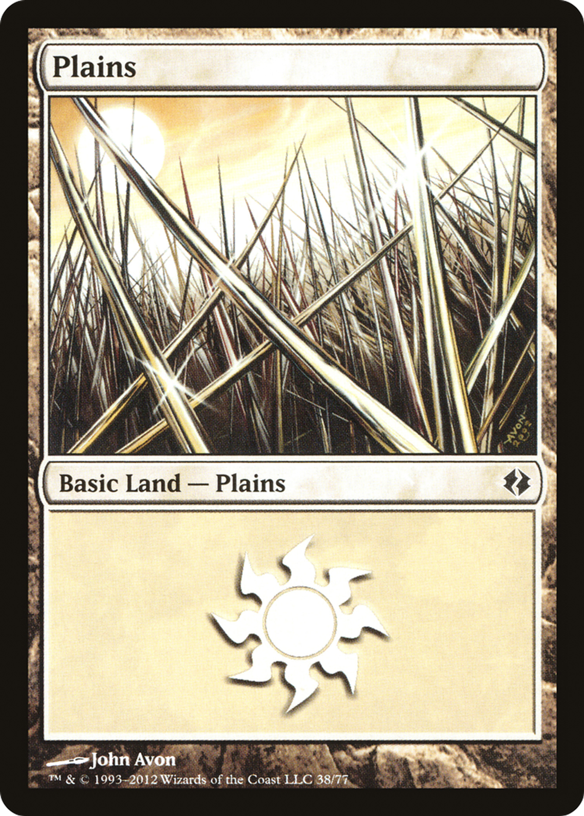 Plains — Duel Decks: Venser vs. Koth — Magic: The Gathering