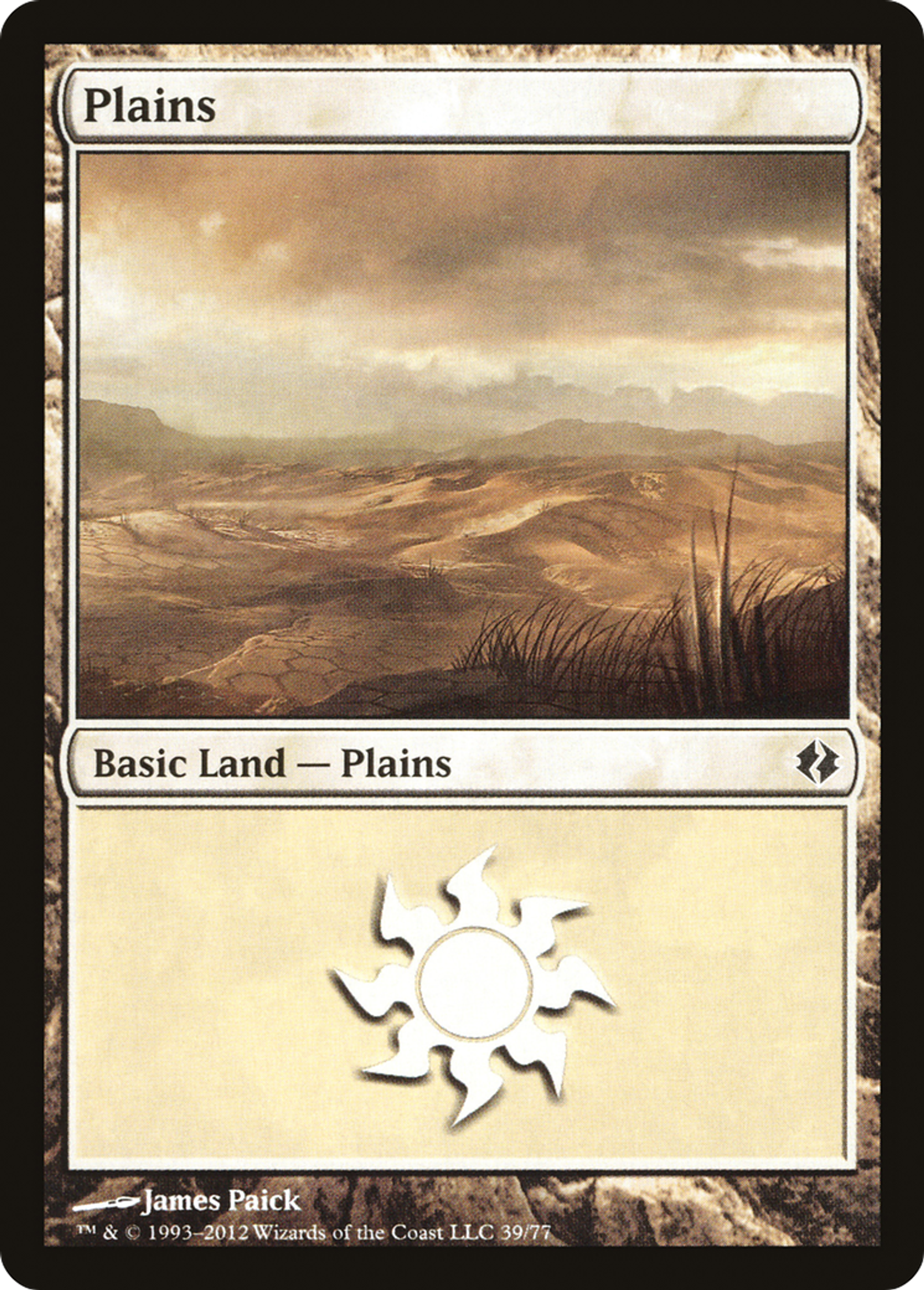 Plains — Duel Decks: Venser vs. Koth — Magic: The Gathering