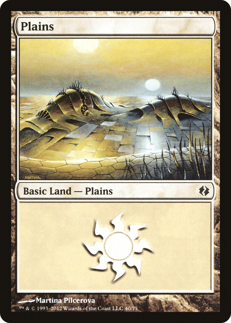 Plains — Duel Decks: Venser vs. Koth — Magic: The Gathering