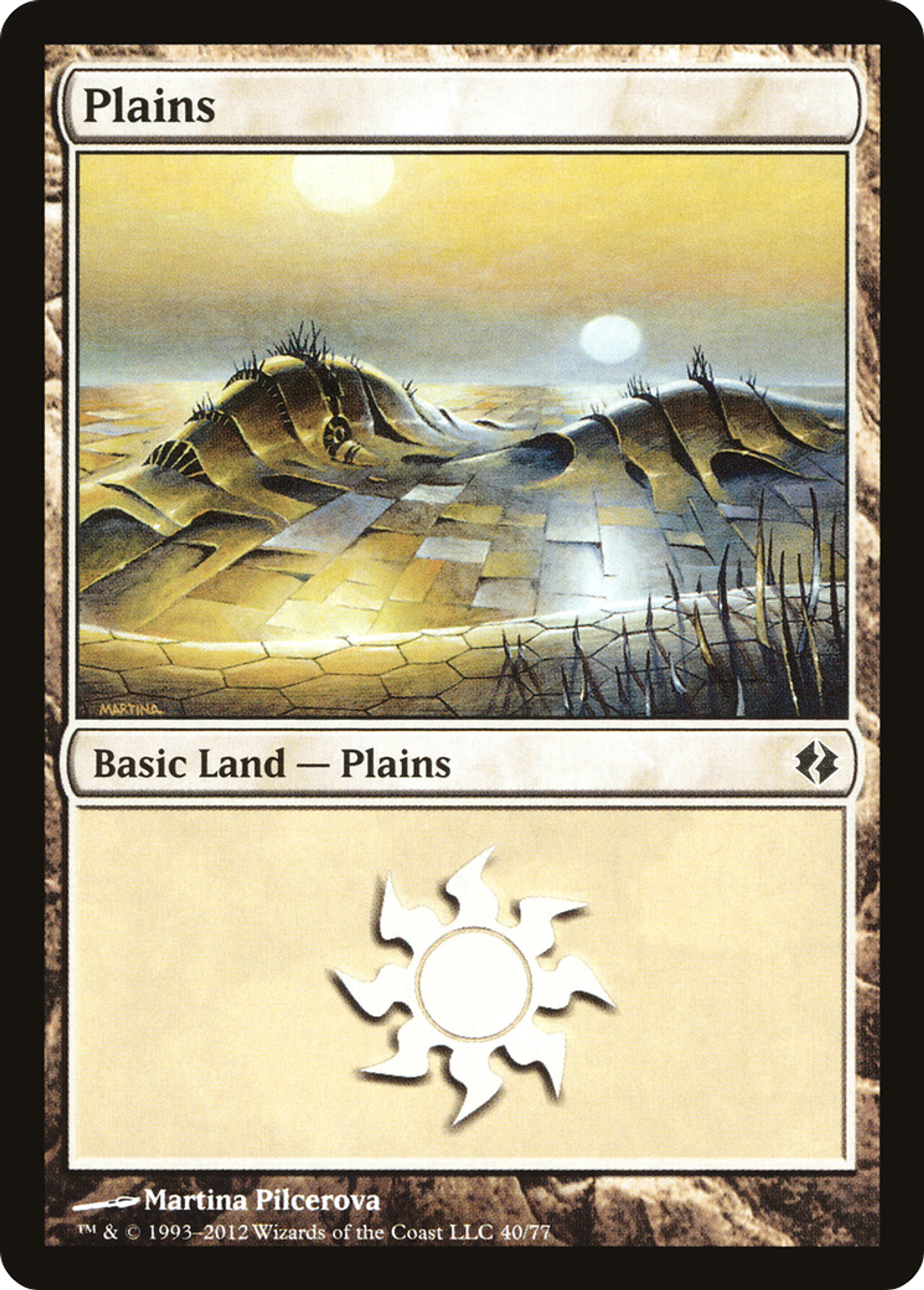 Plains — Duel Decks: Venser vs. Koth — Magic: The Gathering