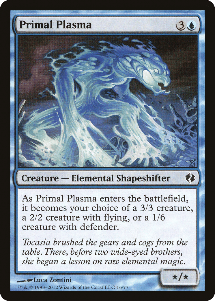 Primal Plasma — Duel Decks: Venser vs. Koth — Magic: The Gathering