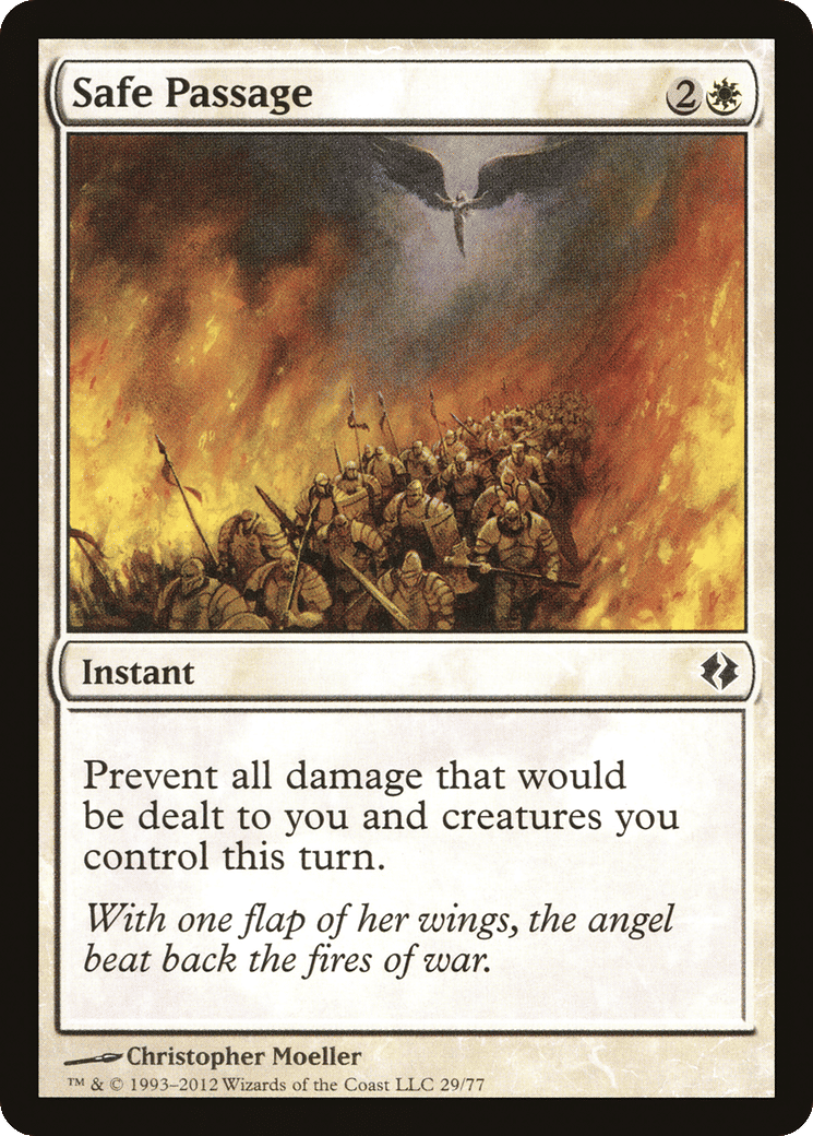 Safe Passage — Duel Decks: Venser vs. Koth — Magic: The Gathering