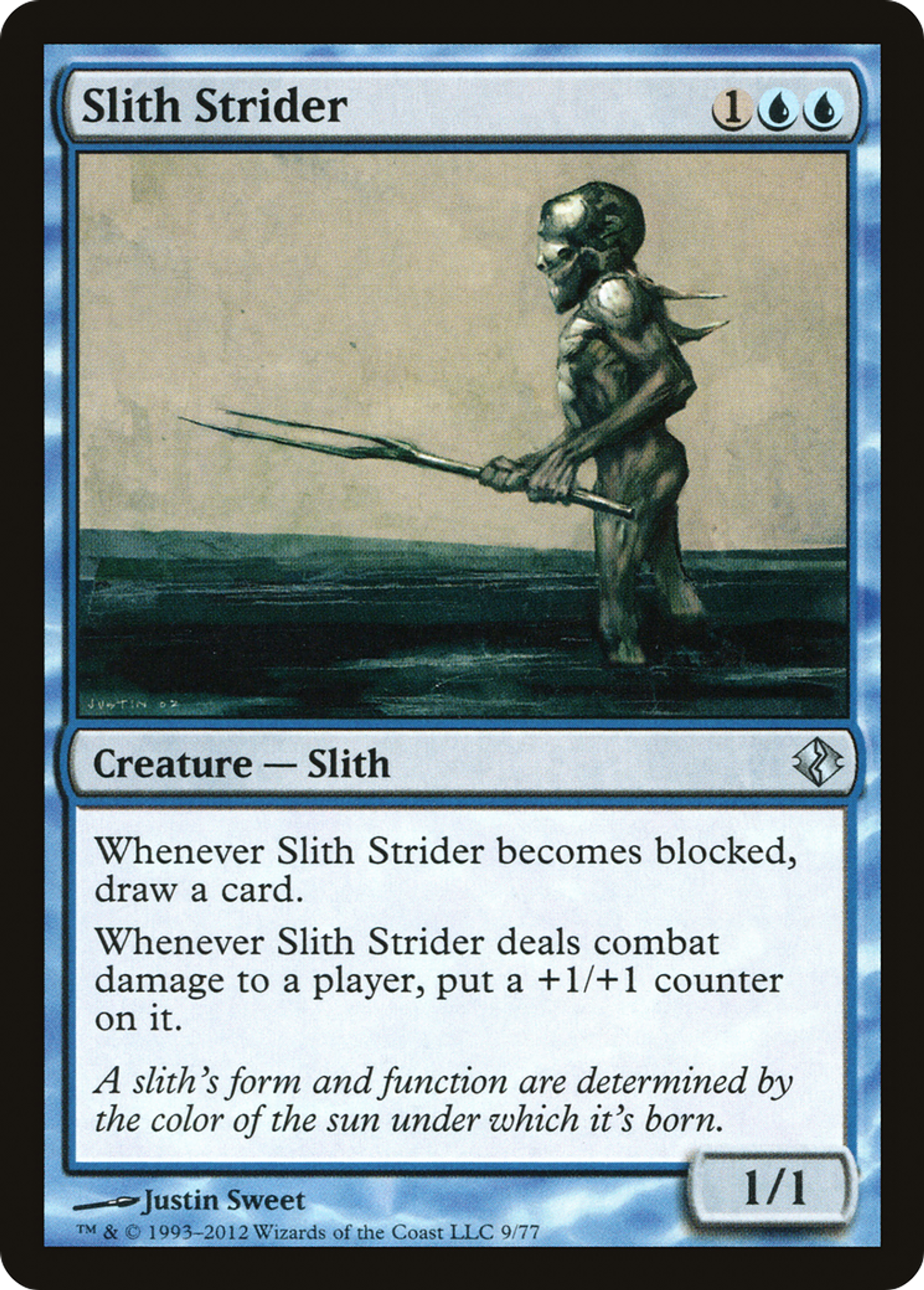 Slith Strider — Duel Decks: Venser vs. Koth — Magic: The Gathering
