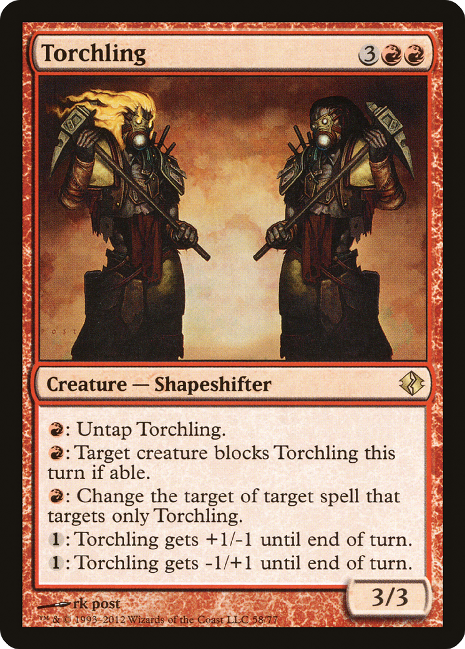 Torchling — Duel Decks: Venser vs. Koth — Magic: The Gathering