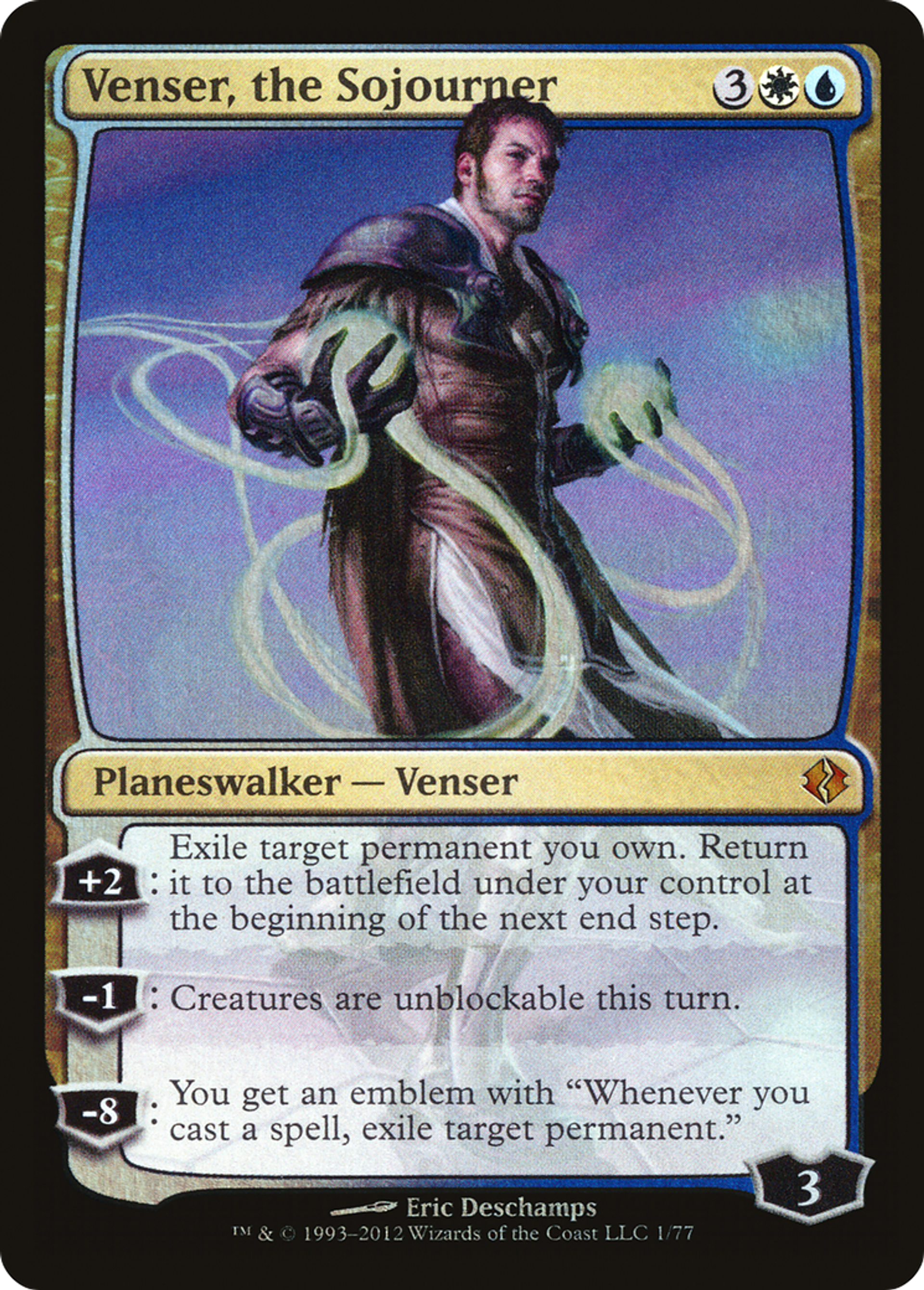 Venser le Séjourneur — Duel Decks: Venser vs. Koth — Magic: The Gathering