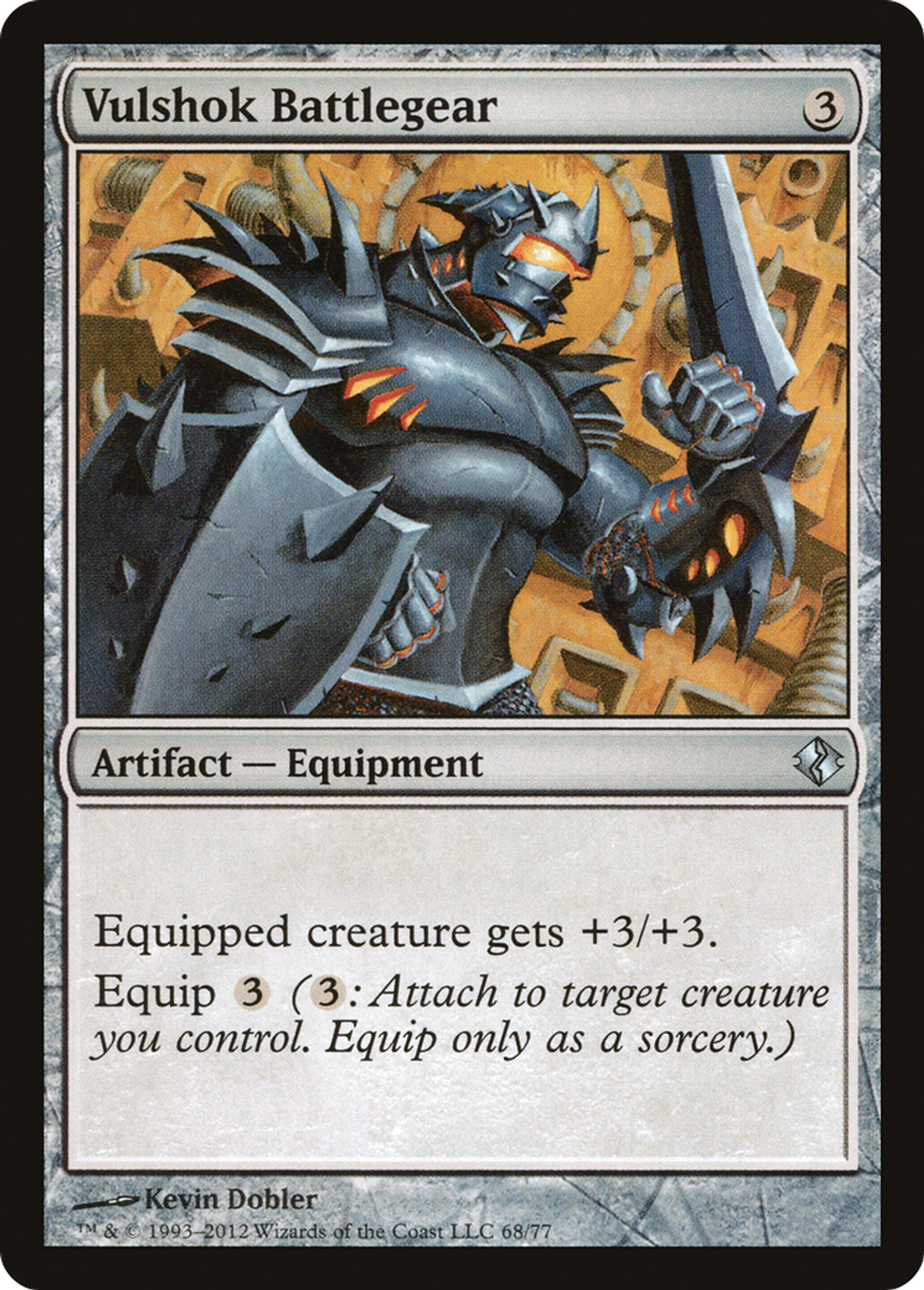 Vulshok Battlegear — Duel Decks: Venser vs. Koth — Magic: The Gathering