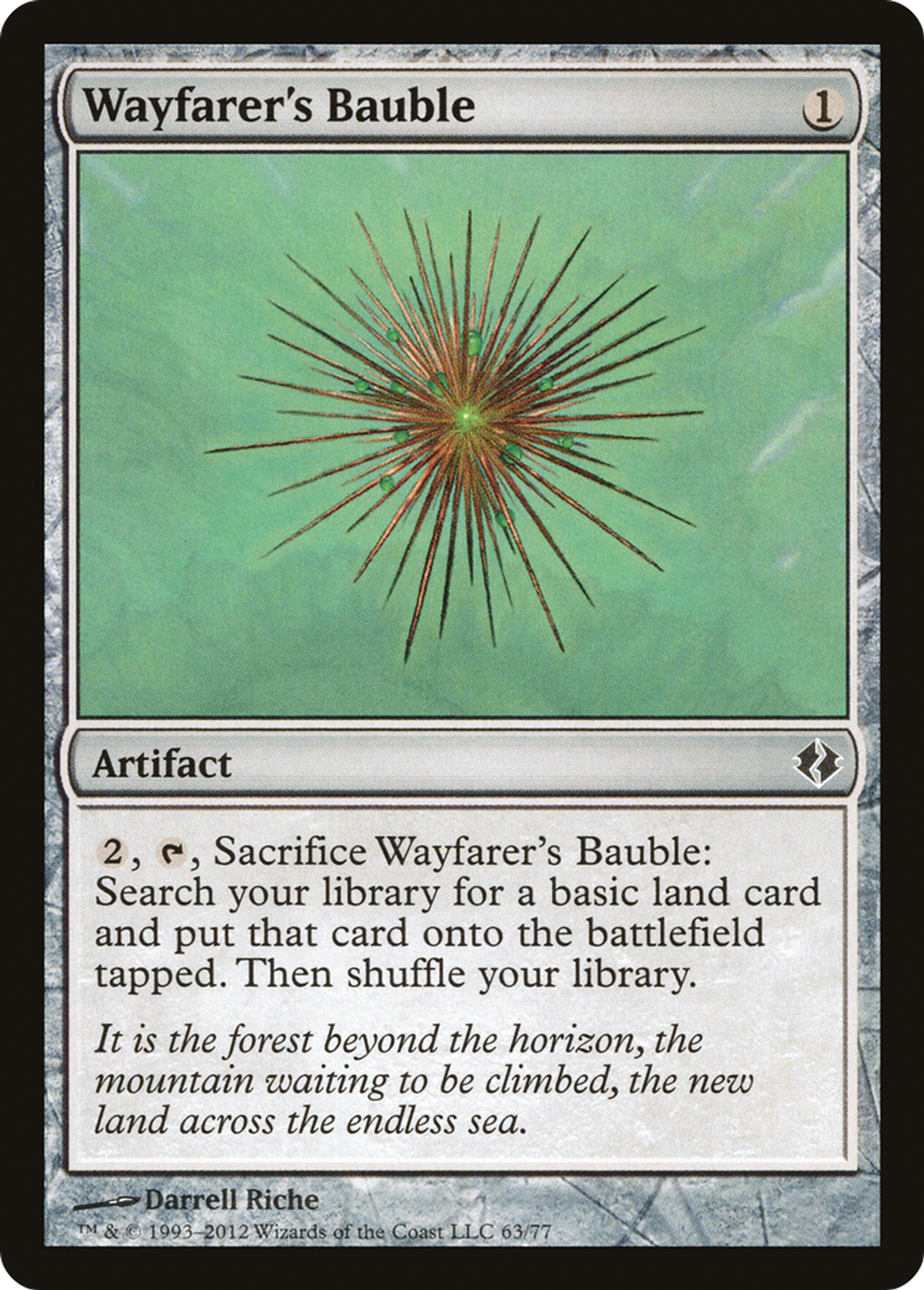 Wayfarer's Bauble — Duel Decks: Venser vs. Koth — Magic: The Gathering