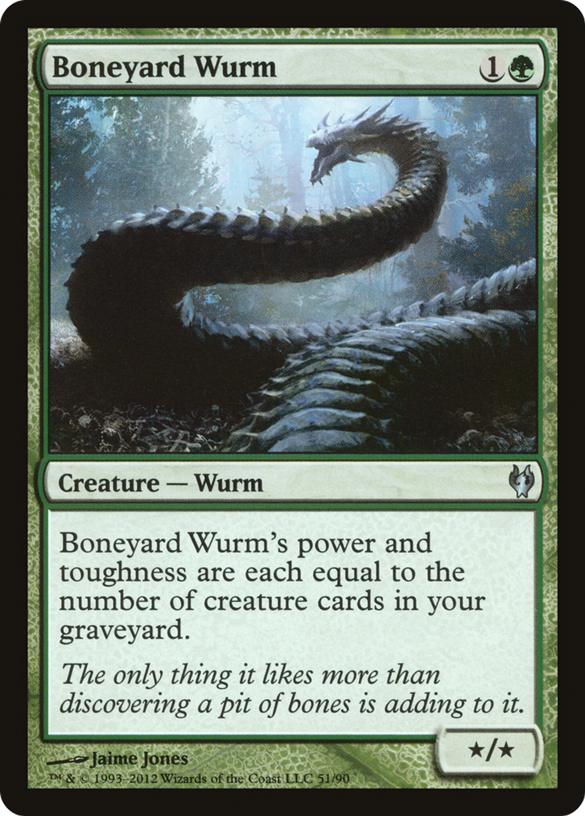 Guivre d'ossuaire — Duel Decks: Izzet vs. Golgari — Magic: The Gathering