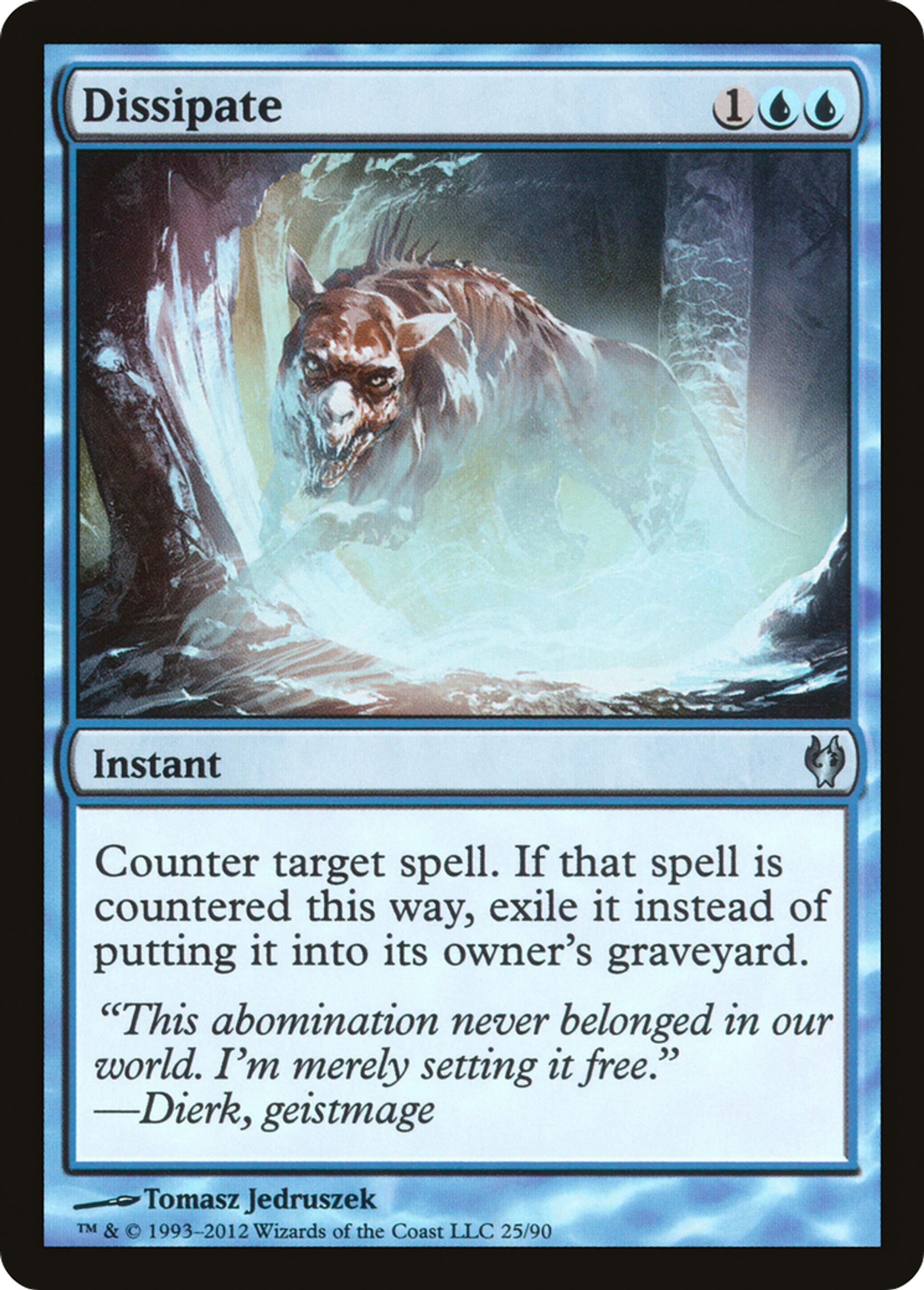 Dissipate — Duel Decks: Izzet vs. Golgari — Magic: The Gathering