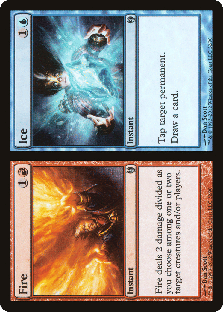 Fire // Ice — Duel Decks: Izzet vs. Golgari — Magic: The Gathering