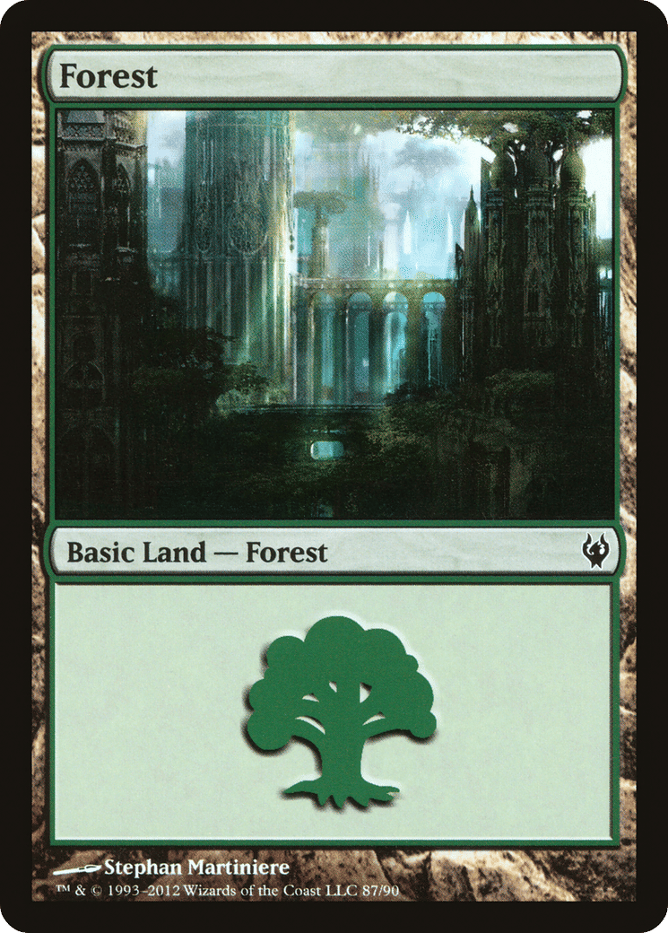 Forest — Duel Decks: Izzet vs. Golgari — Magic: The Gathering