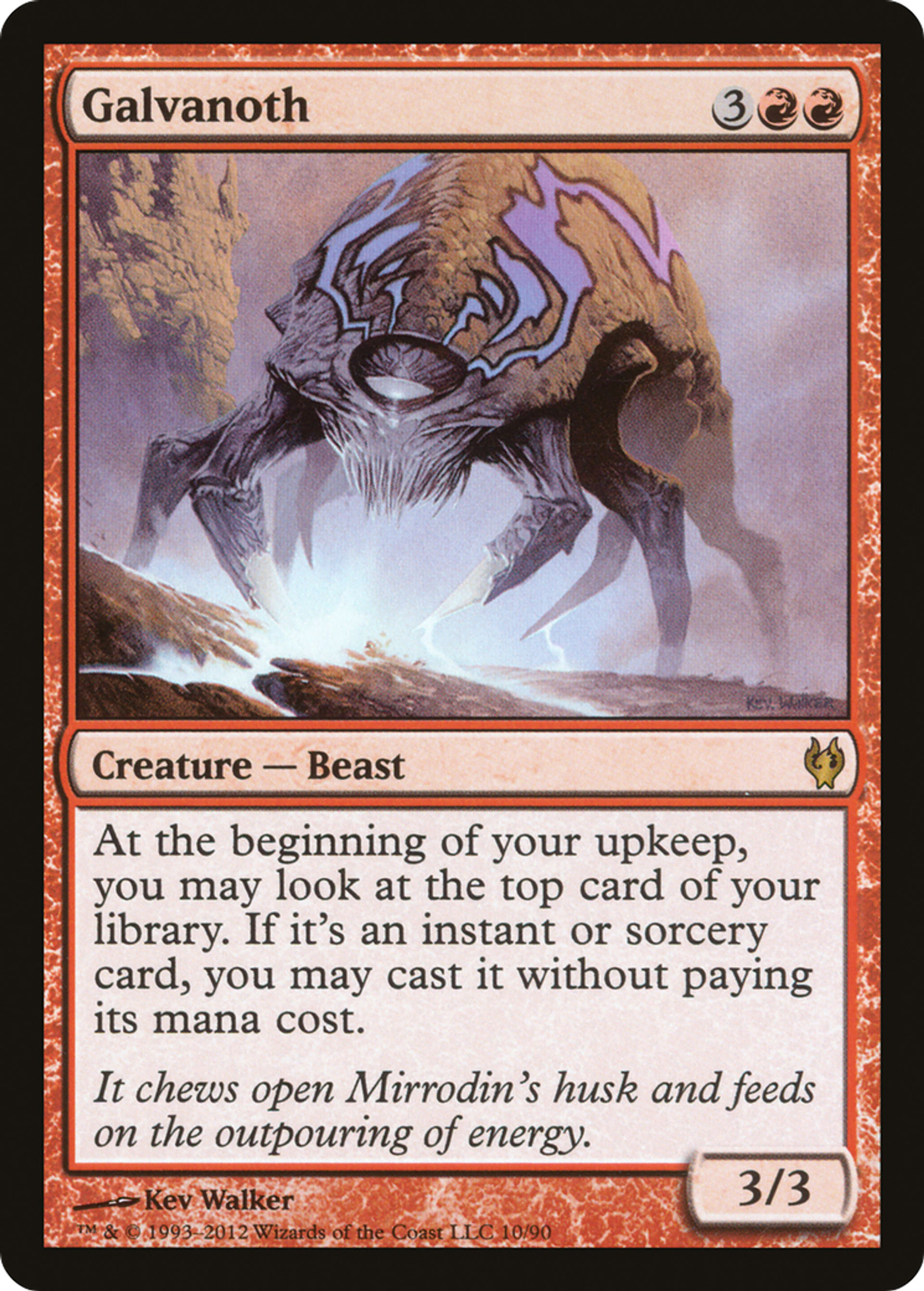 Galvanoth — Duel Decks: Izzet vs. Golgari — Magic: The Gathering