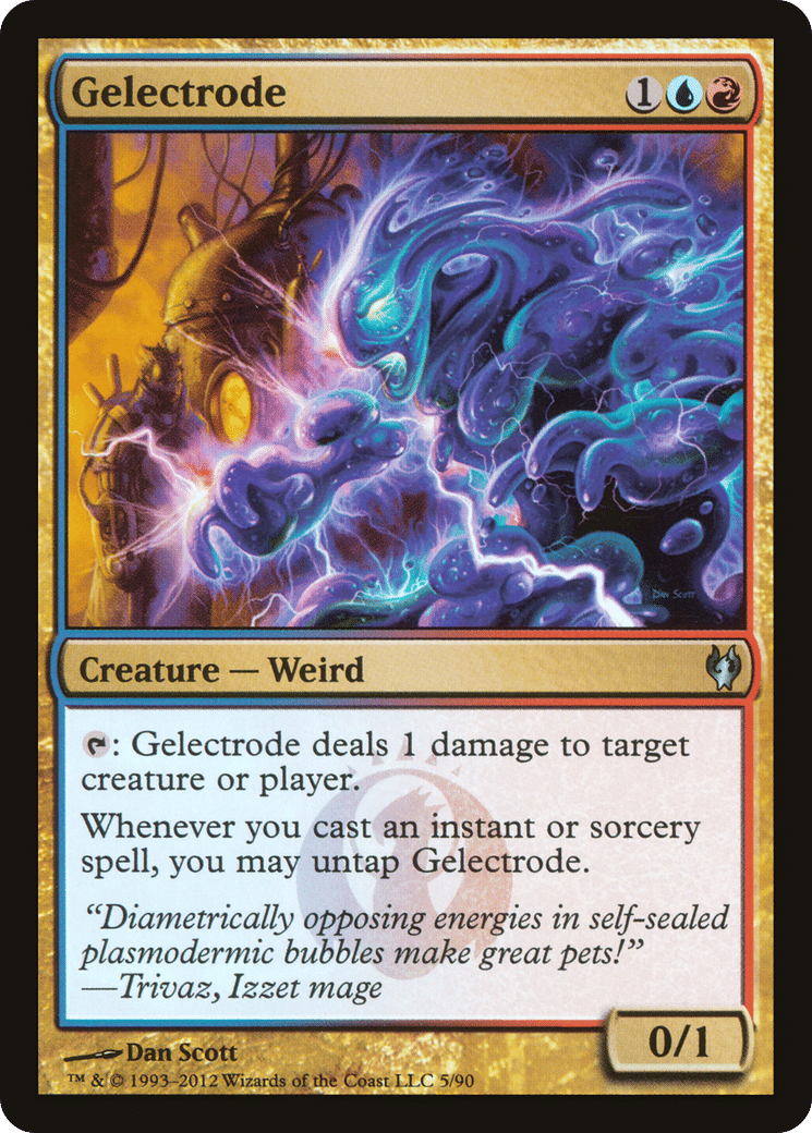 Gelectrode — Duel Decks: Izzet vs. Golgari — Magic: The Gathering