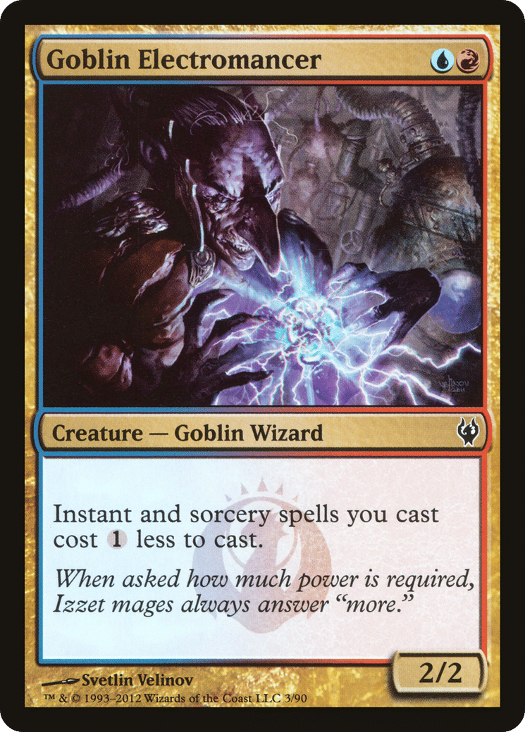 Goblin Electromancer — Duel Decks: Izzet vs. Golgari — Magic: The Gathering
