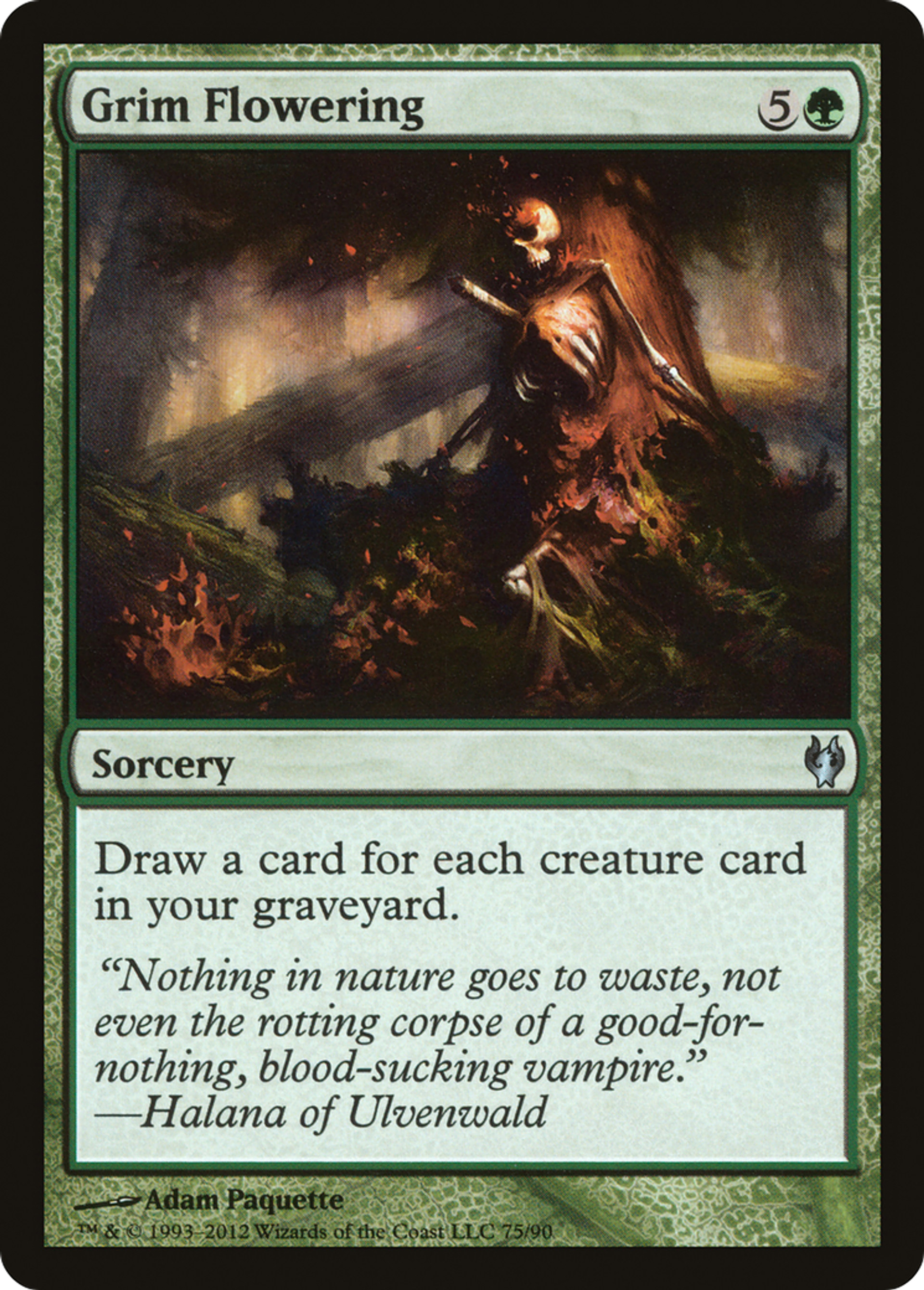 Sinistre floraison — Duel Decks: Izzet vs. Golgari — Magic: The Gathering