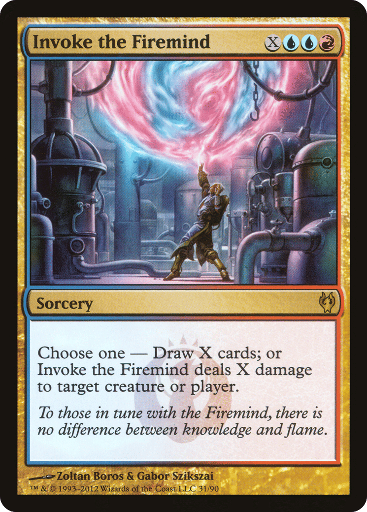 Invocation du Cérébropyre from Duel Decks: Izzet vs. Golgari - Magic: The Gathering